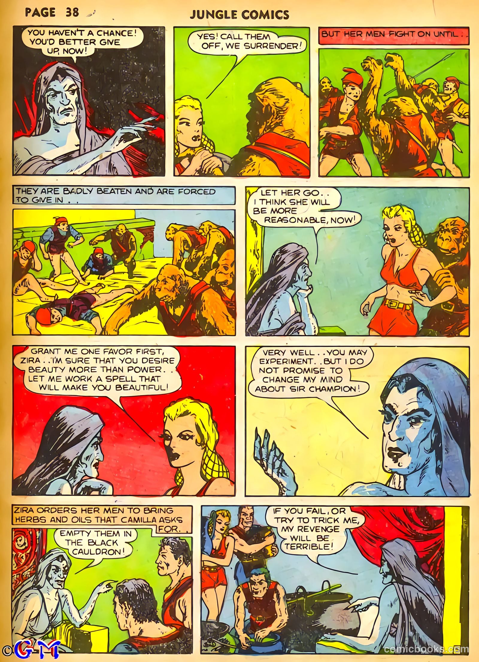 Jungle Comics #13 — page 40 of 68