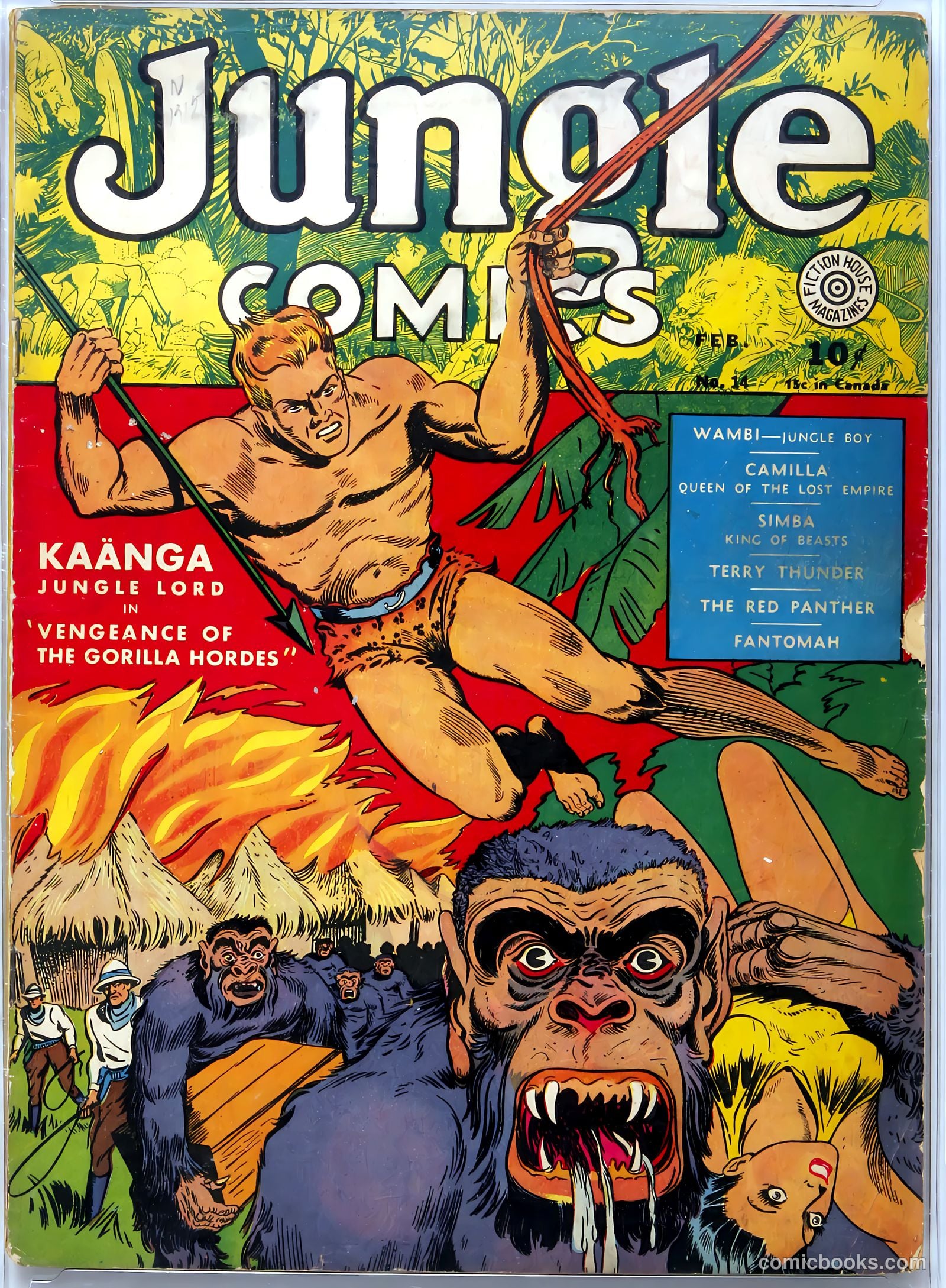 Jungle Comics #14 — page 1 of 68