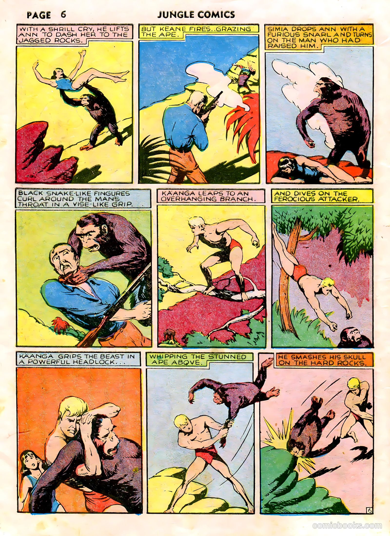 Jungle Comics #14 — page 8 of 68