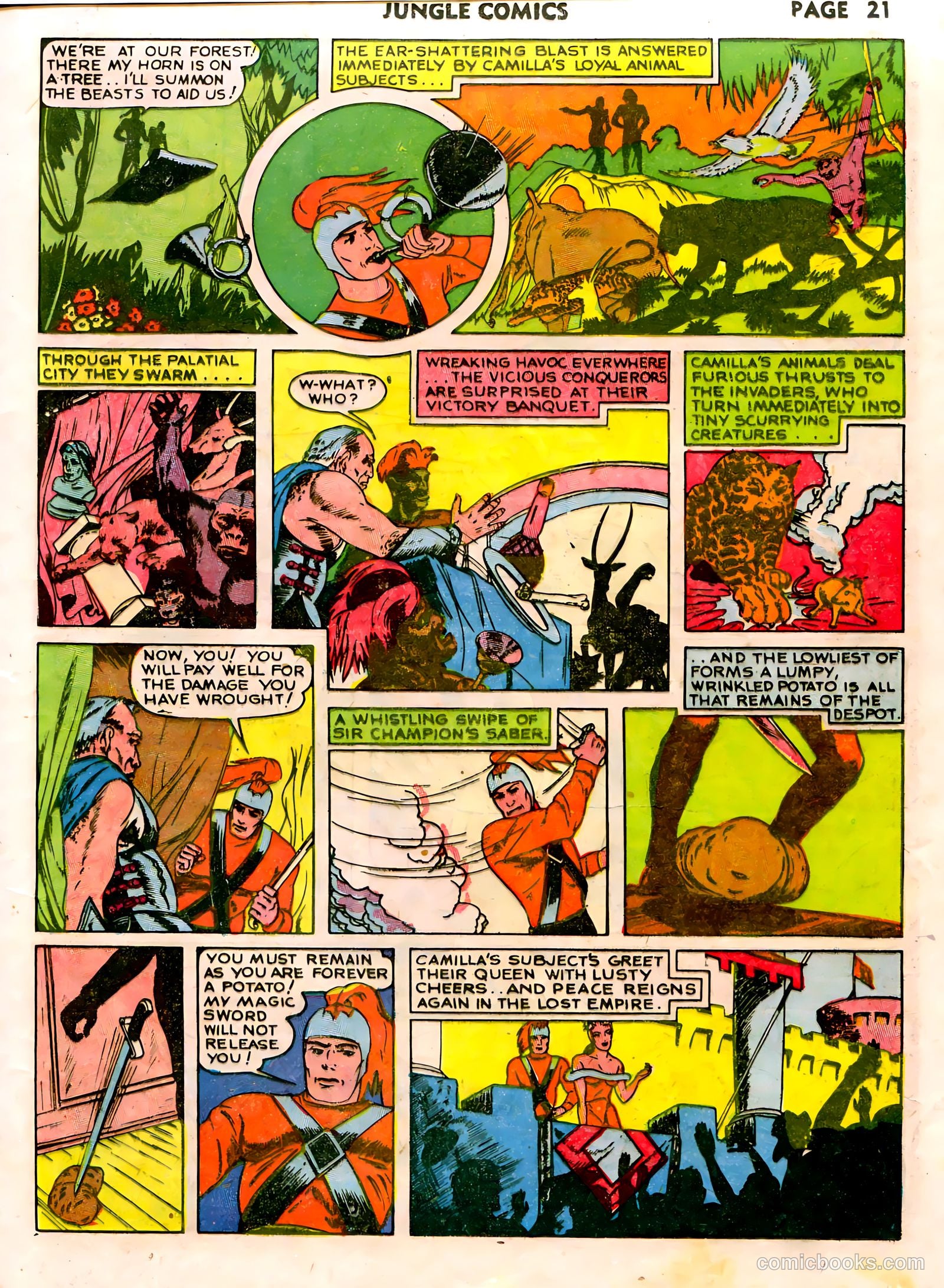 Jungle Comics #14 — page 23 of 68
