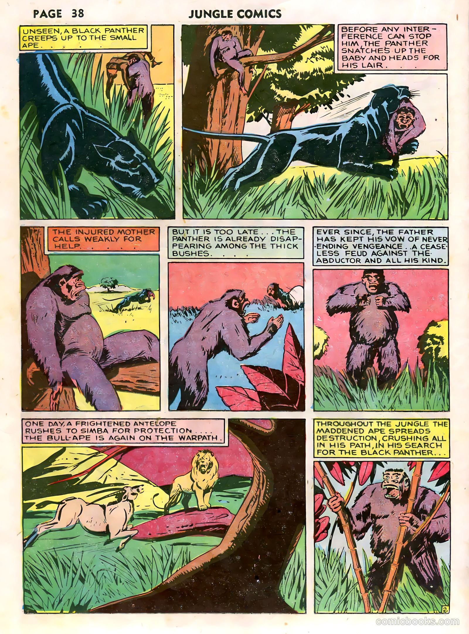 Jungle Comics #14 — page 40 of 68
