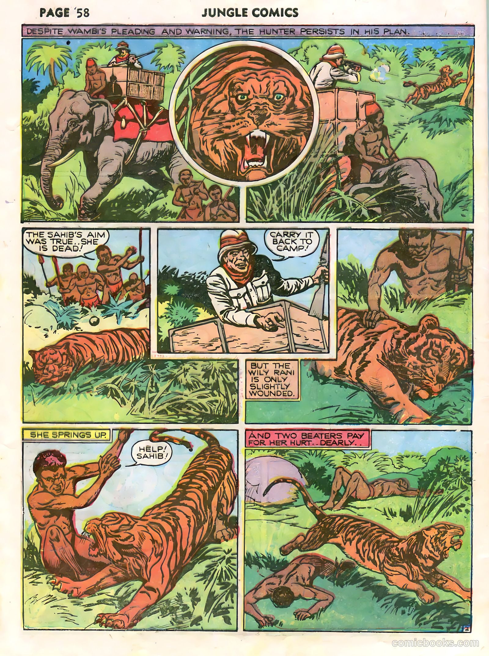 Jungle Comics #14 — page 60 of 68