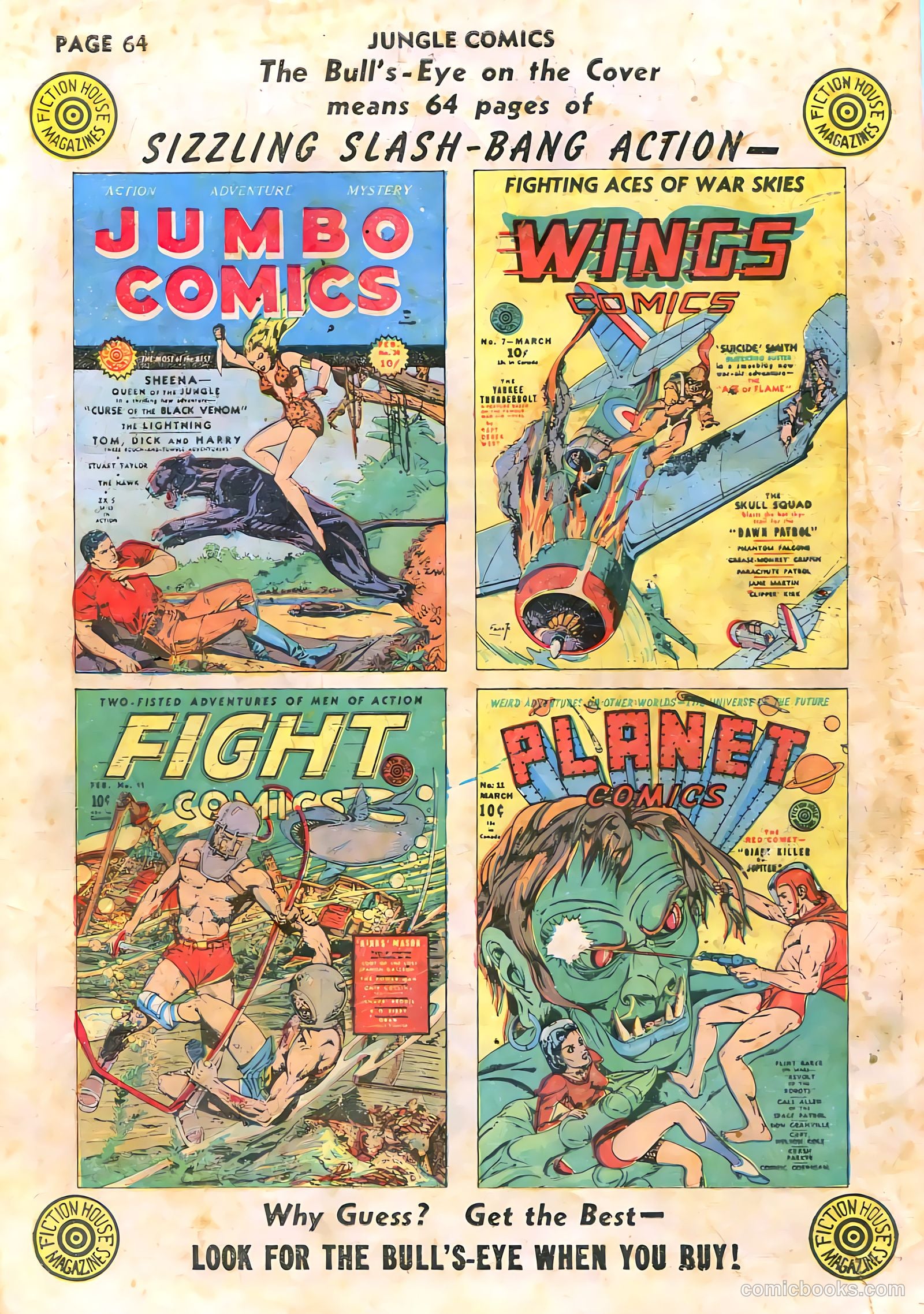Jungle Comics #14 — page 66 of 68
