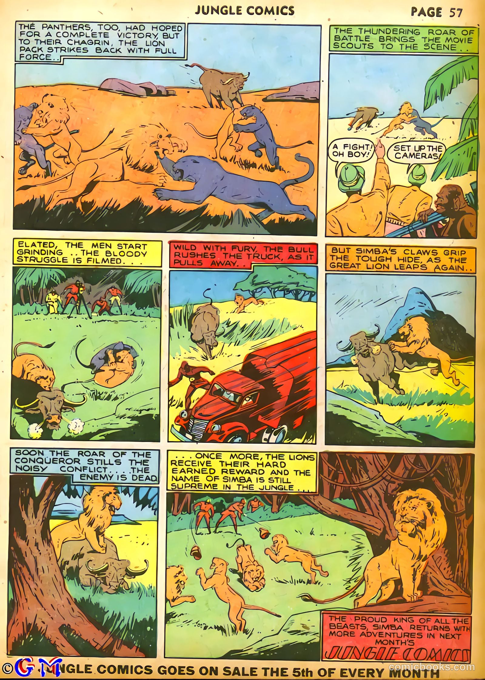 Jungle Comics #15 — page 60 of 69
