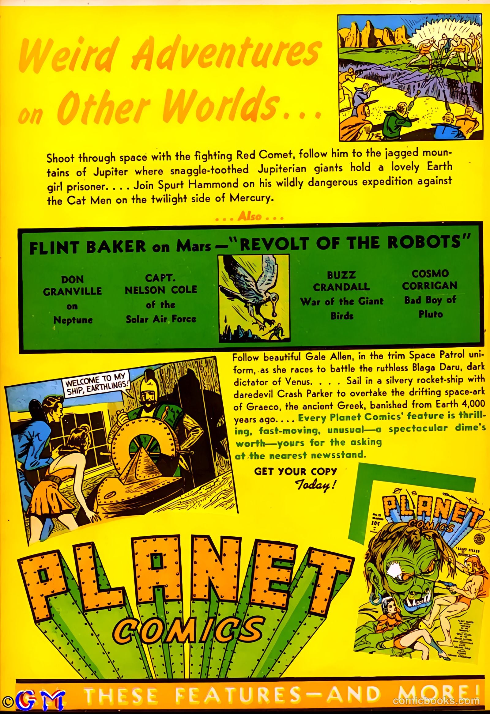 Jungle Comics #15 — page 69 of 69