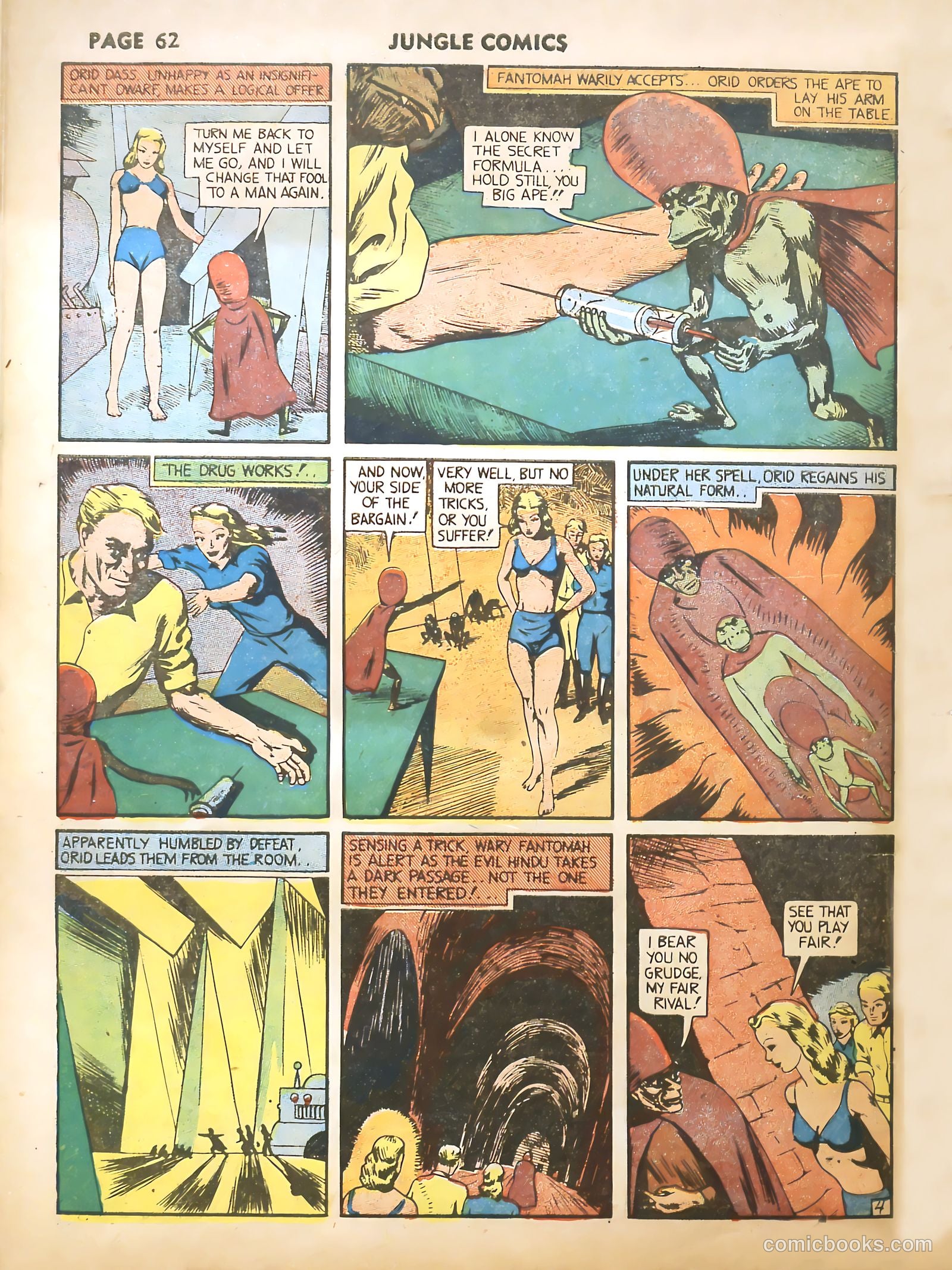 Jungle Comics #16 — page 64 of 68