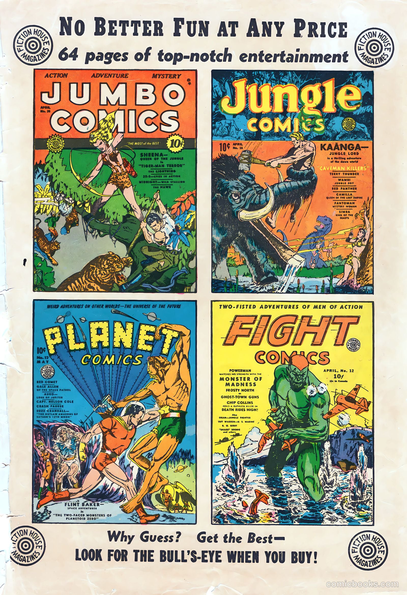 Jungle Comics #16 — page 67 of 68