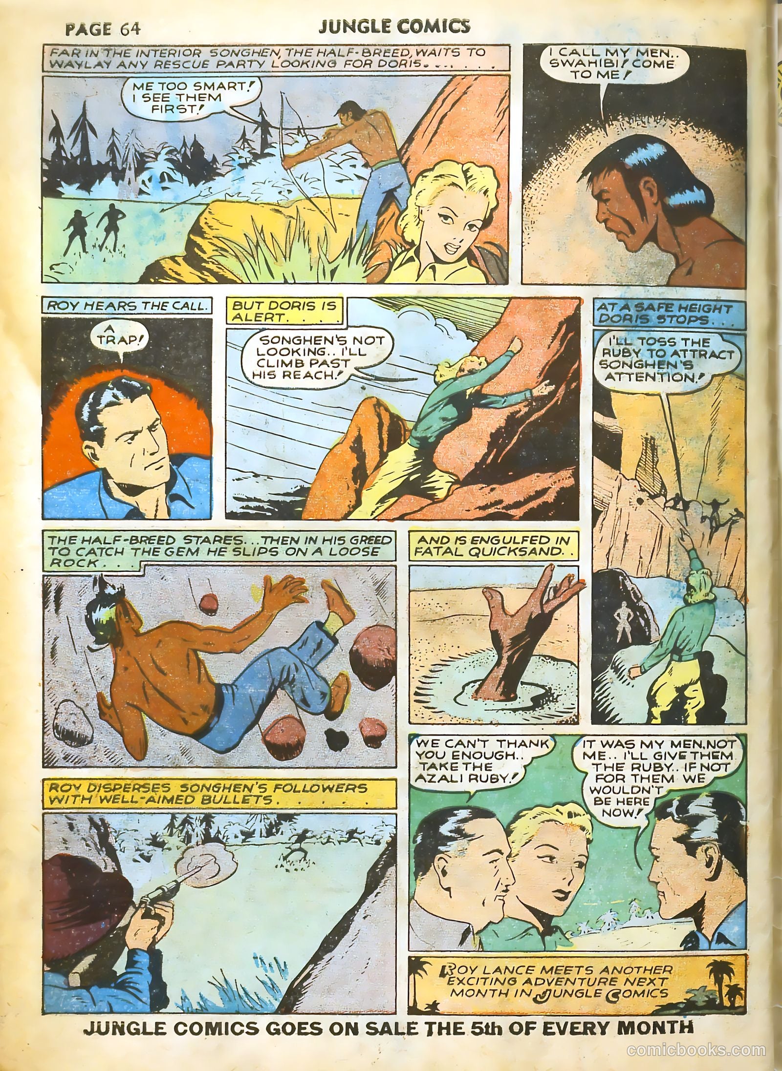 Jungle Comics #17 — page 66 of 68