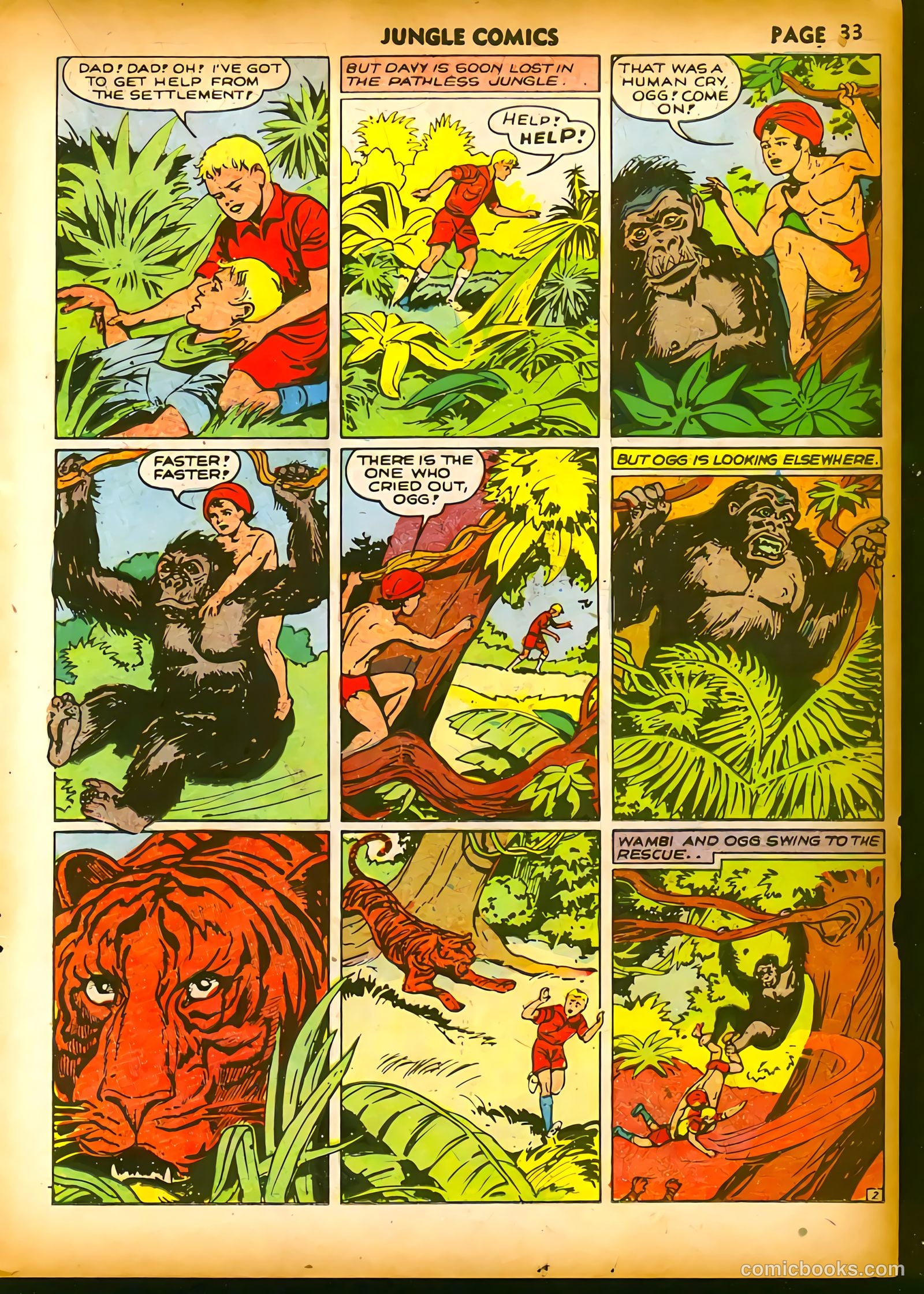 Jungle Comics #18 — page 35 of 68