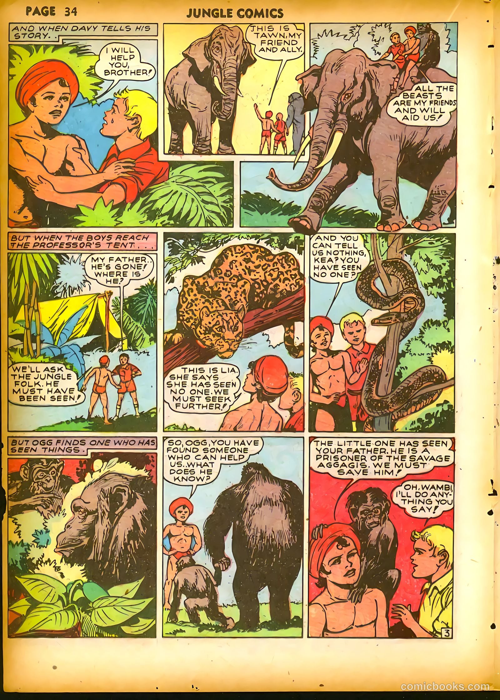 Jungle Comics #18 — page 36 of 68