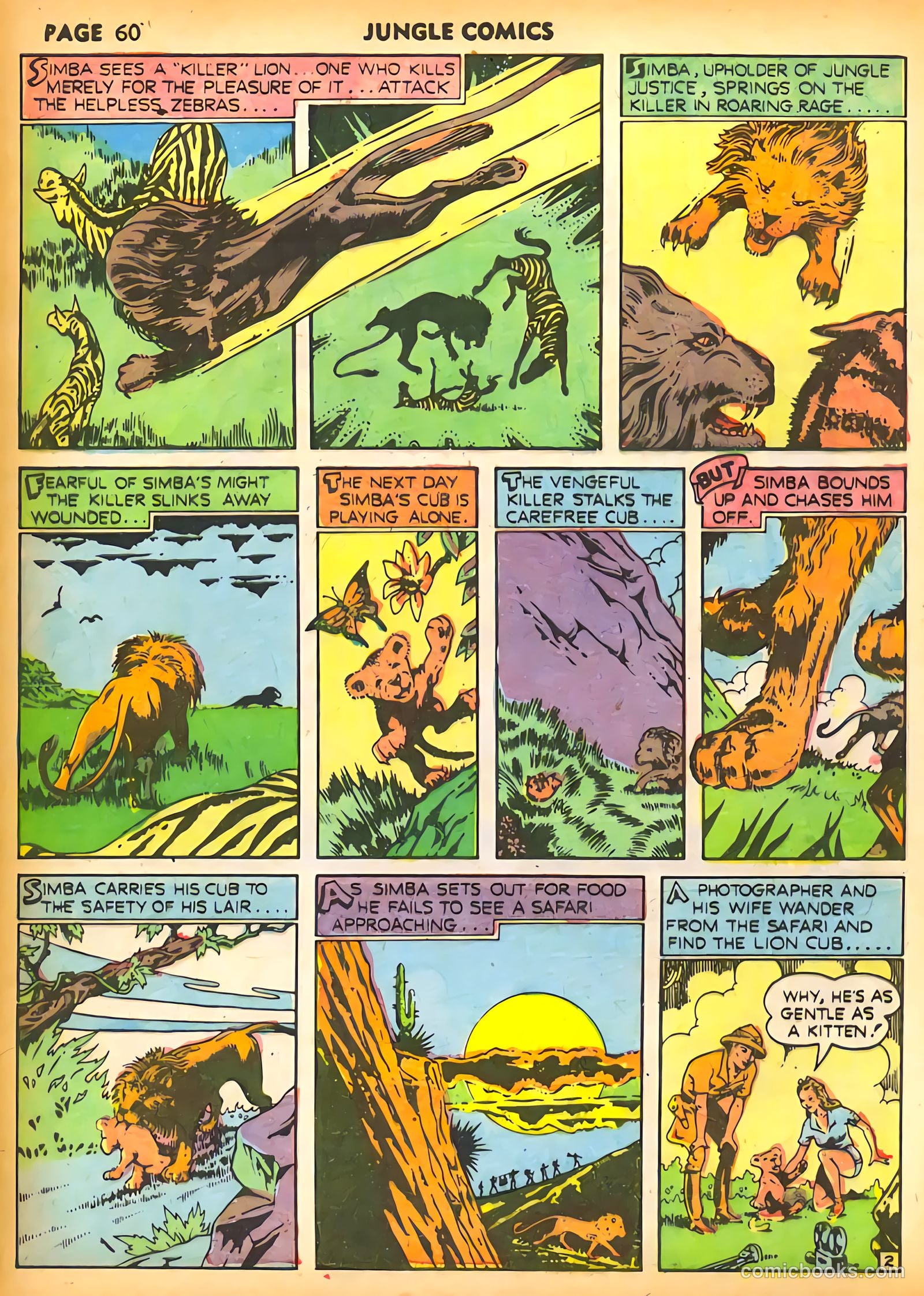 Jungle Comics #18 — page 62 of 68