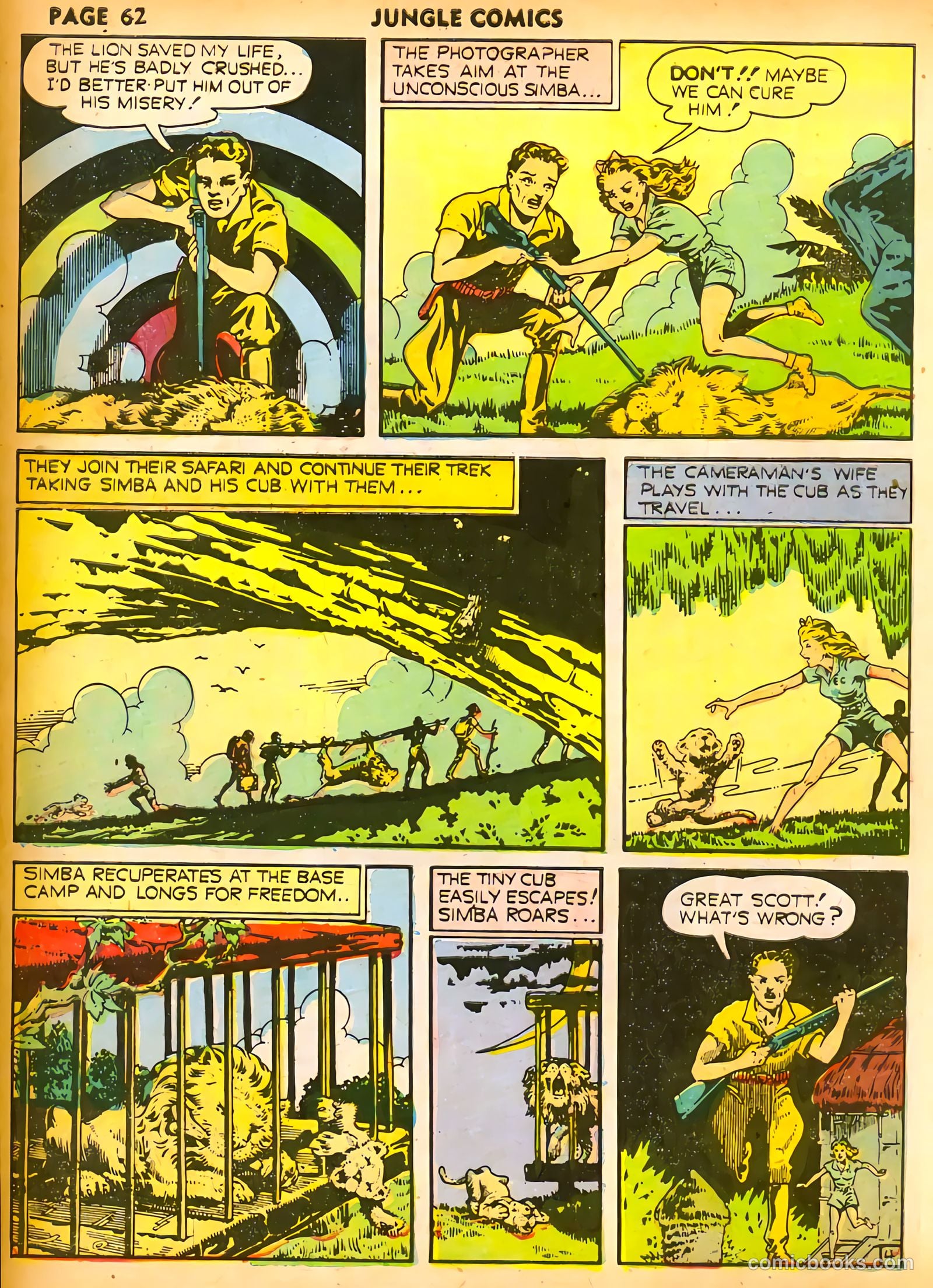Jungle Comics #18 — page 64 of 68