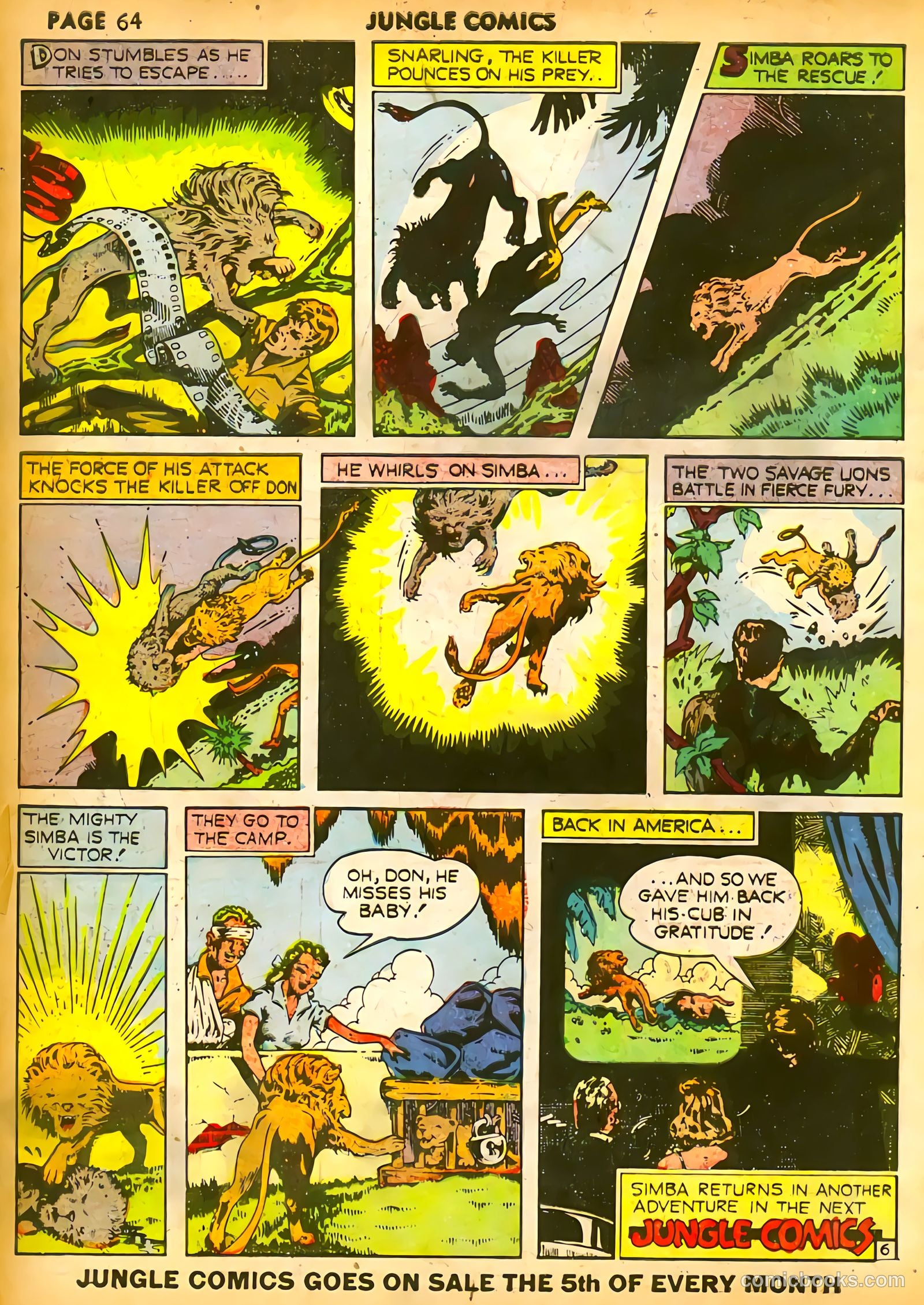 Jungle Comics #18 — page 66 of 68