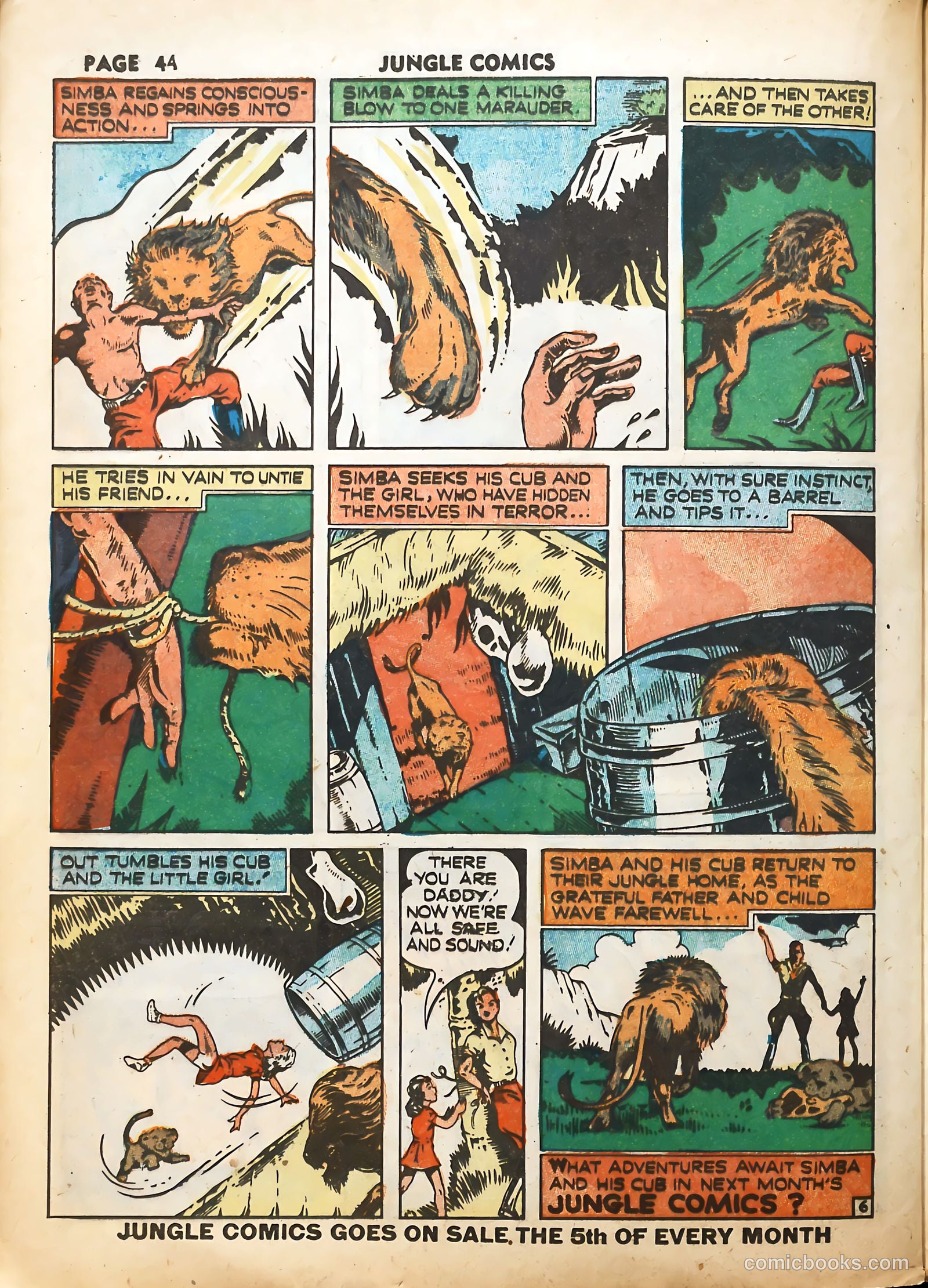 Jungle Comics #19 — page 47 of 69