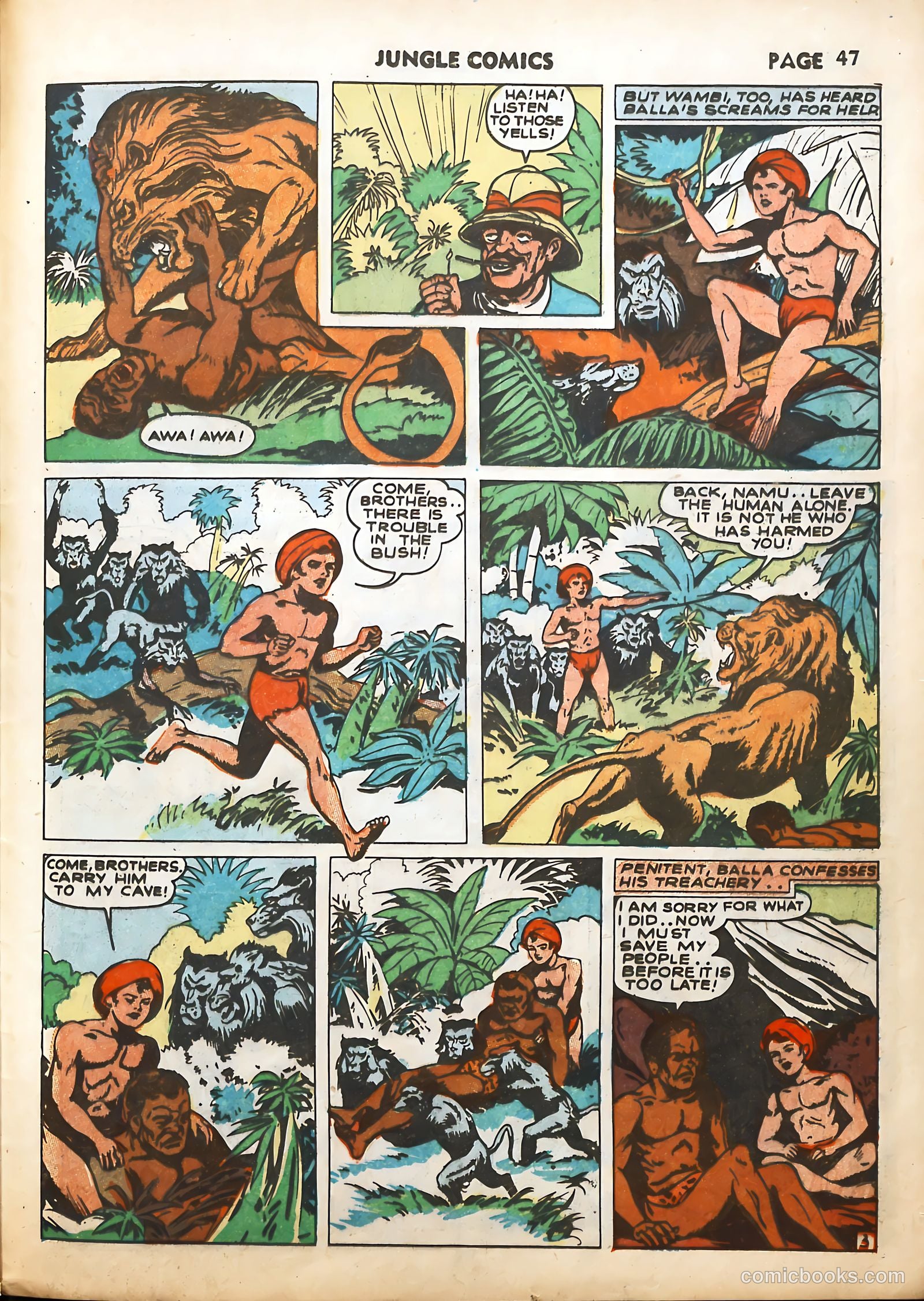 Jungle Comics #19 — page 50 of 69
