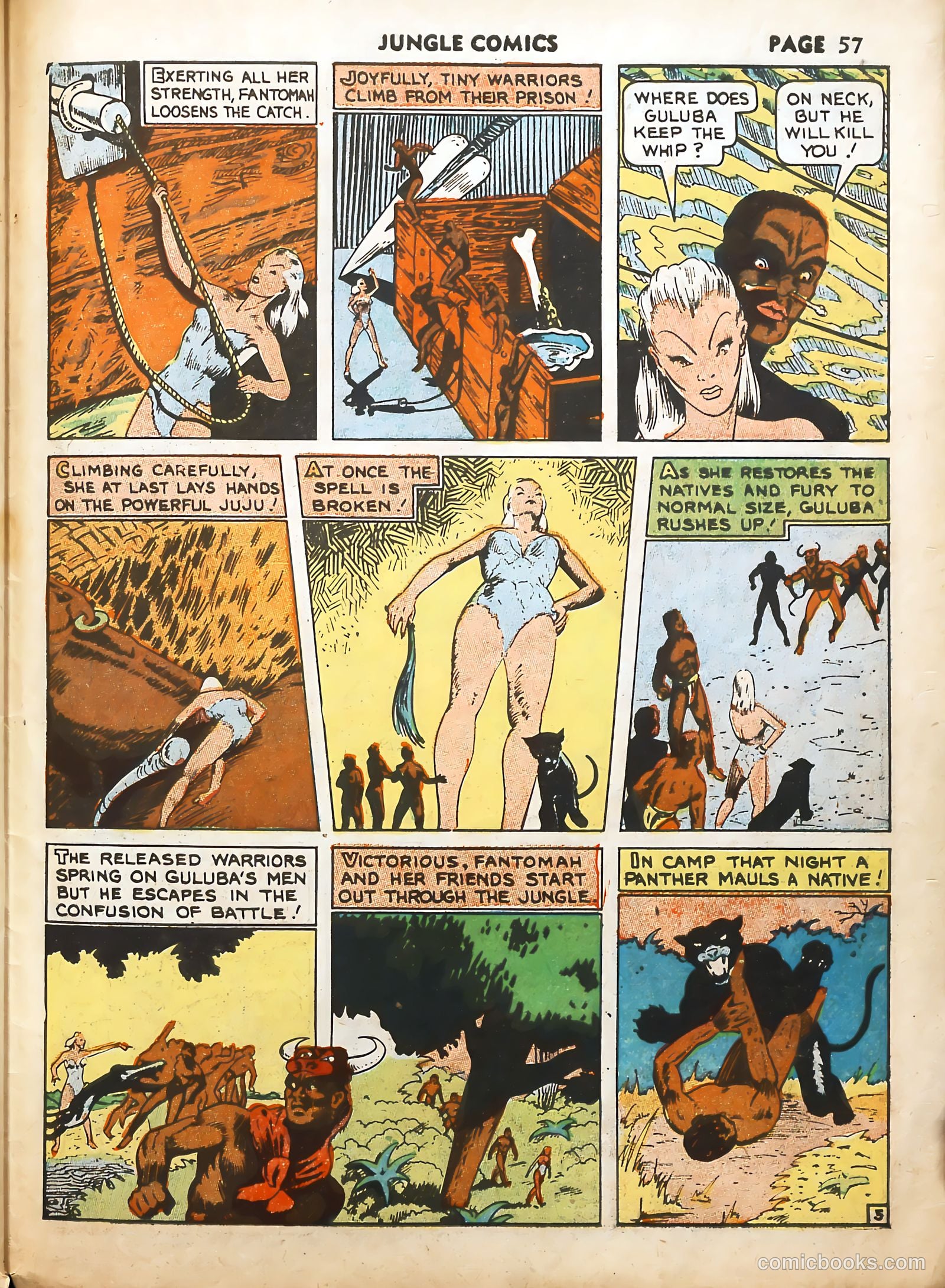 Jungle Comics #19 — page 60 of 69