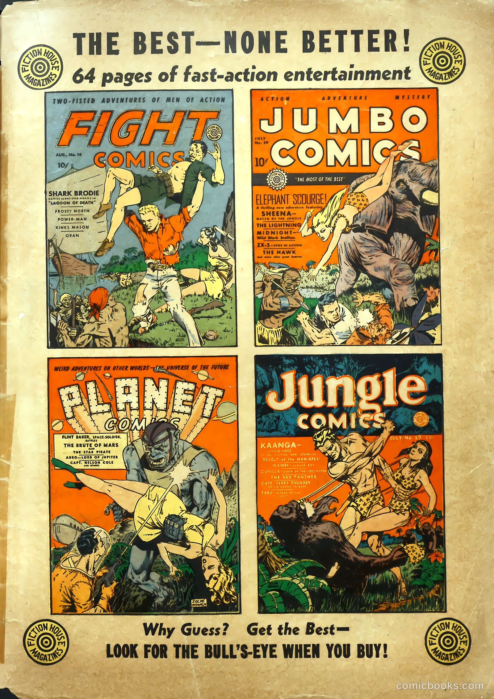 Jungle Comics #19 — page 68 of 69