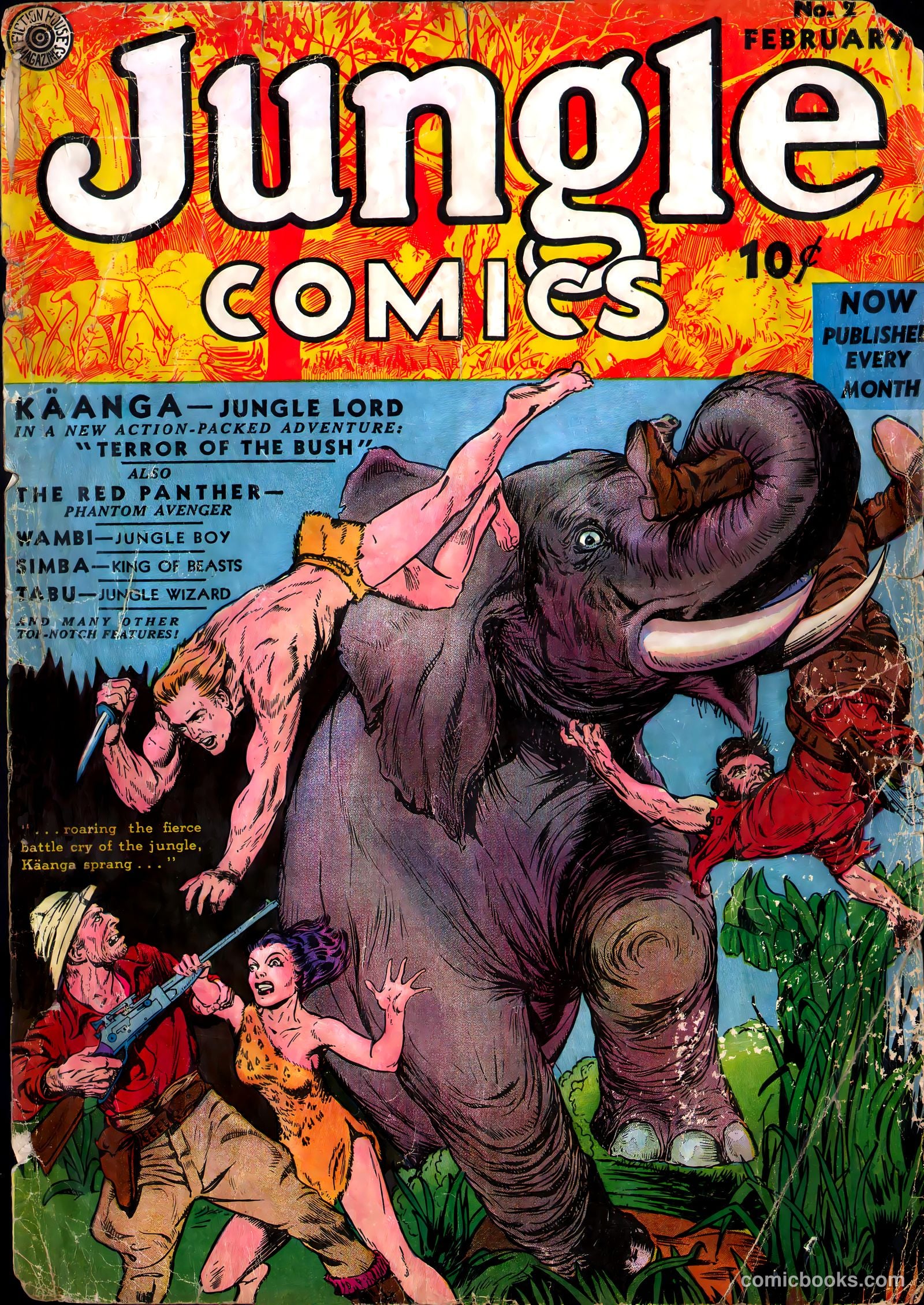 Jungle Comics #2 — page 1 of 69