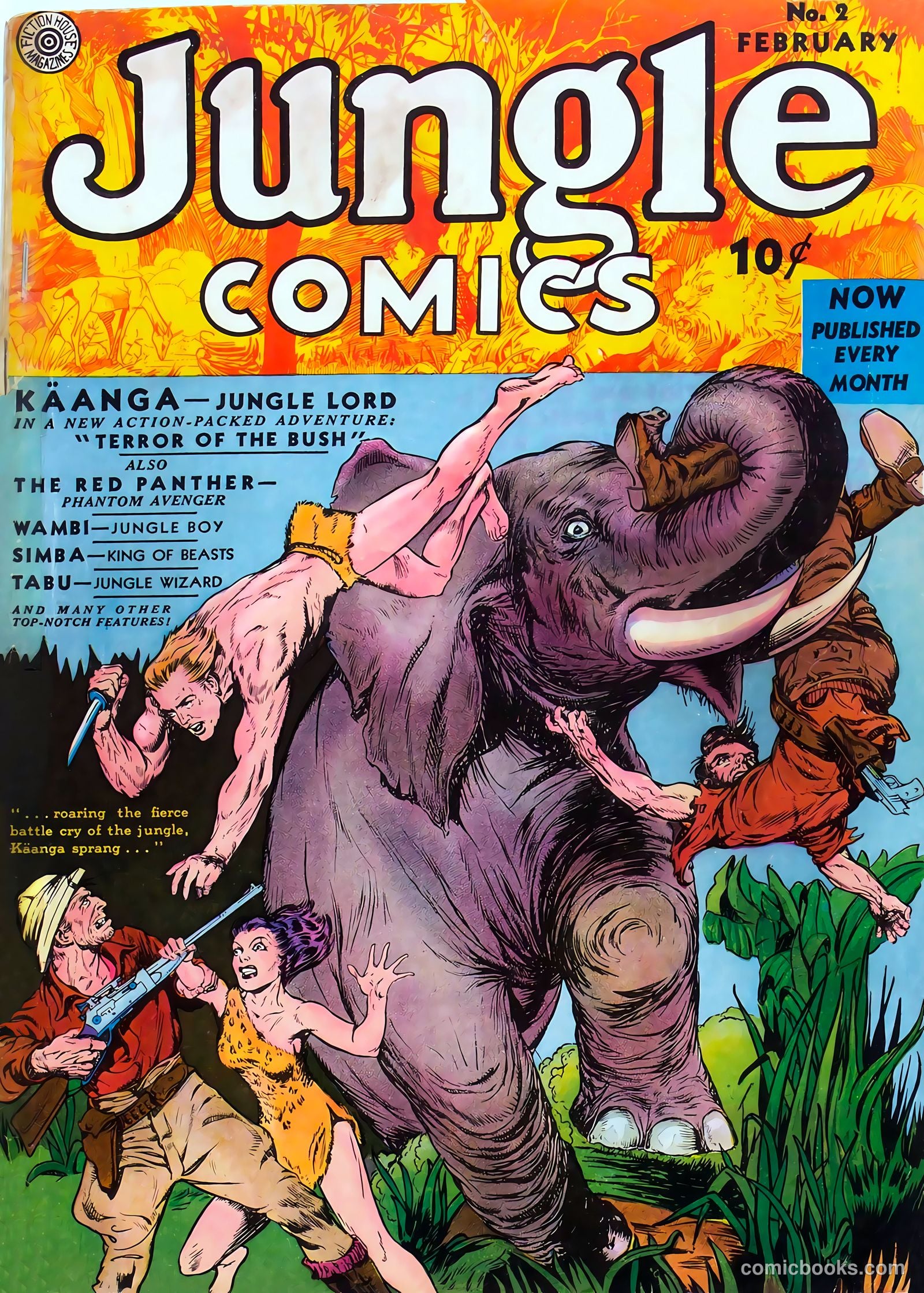 Jungle Comics #2 — page 69 of 69