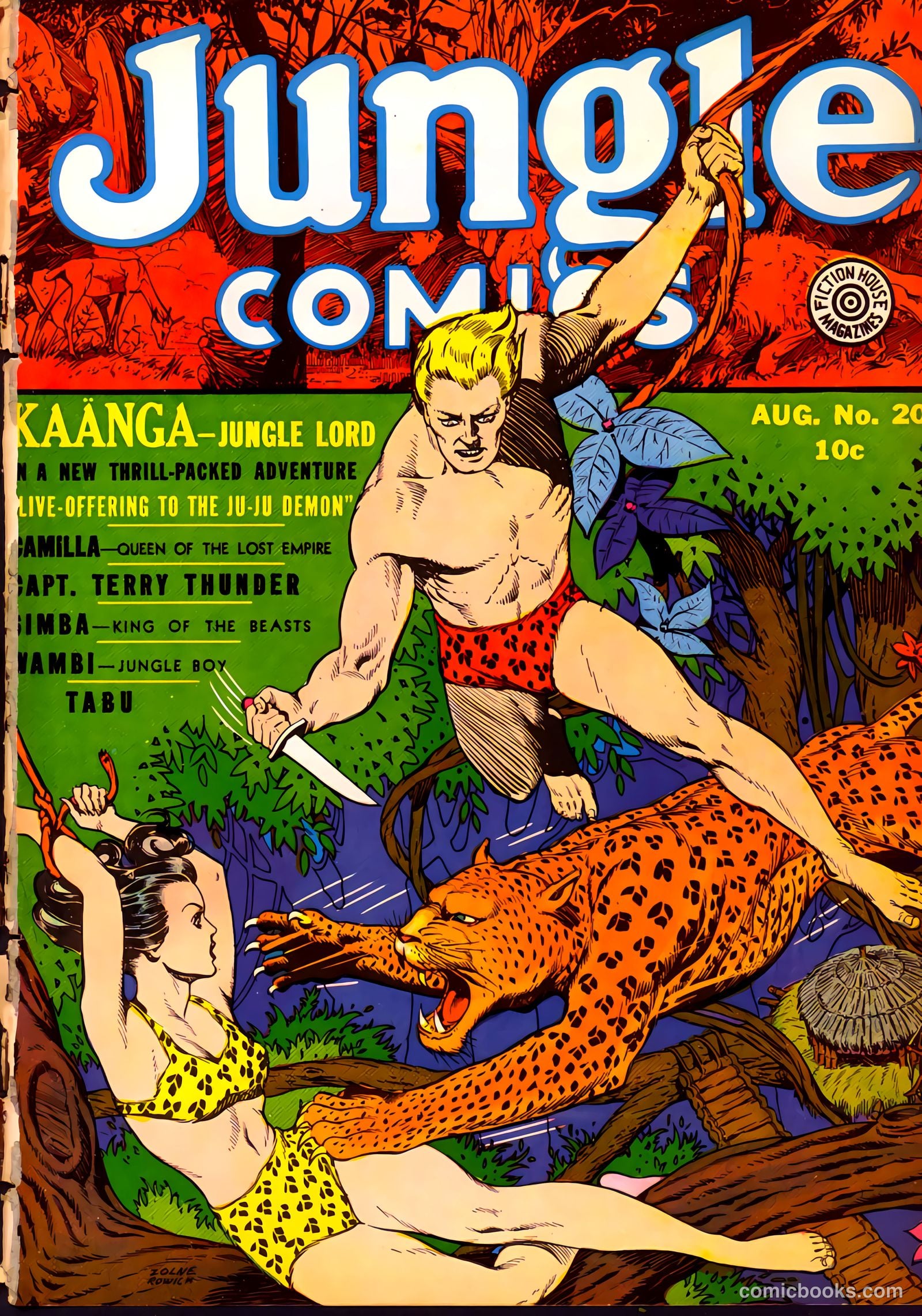 Jungle Comics #20 — page 1 of 68
