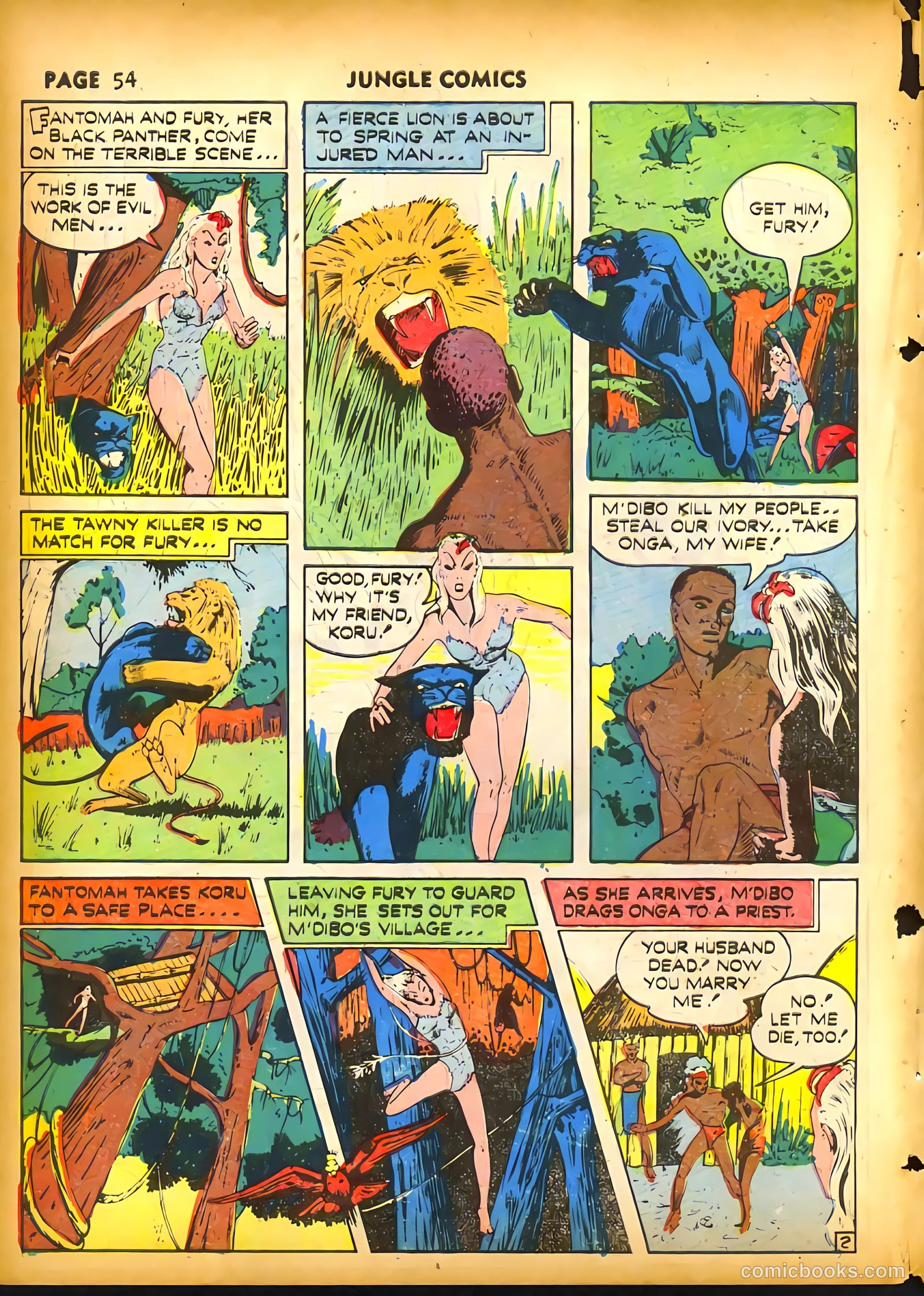Jungle Comics #20 — page 56 of 68