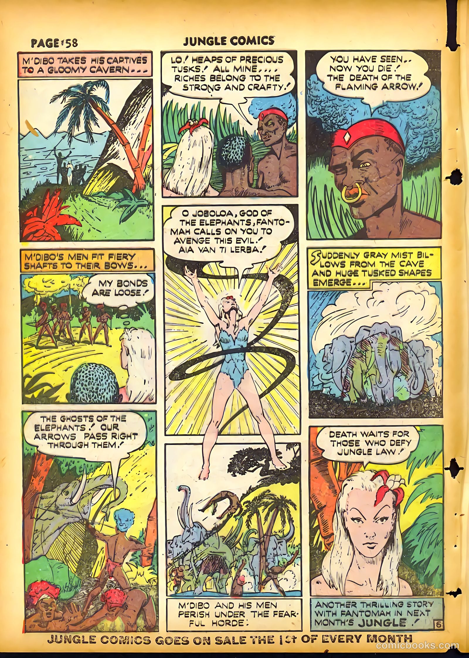 Jungle Comics #20 — page 60 of 68