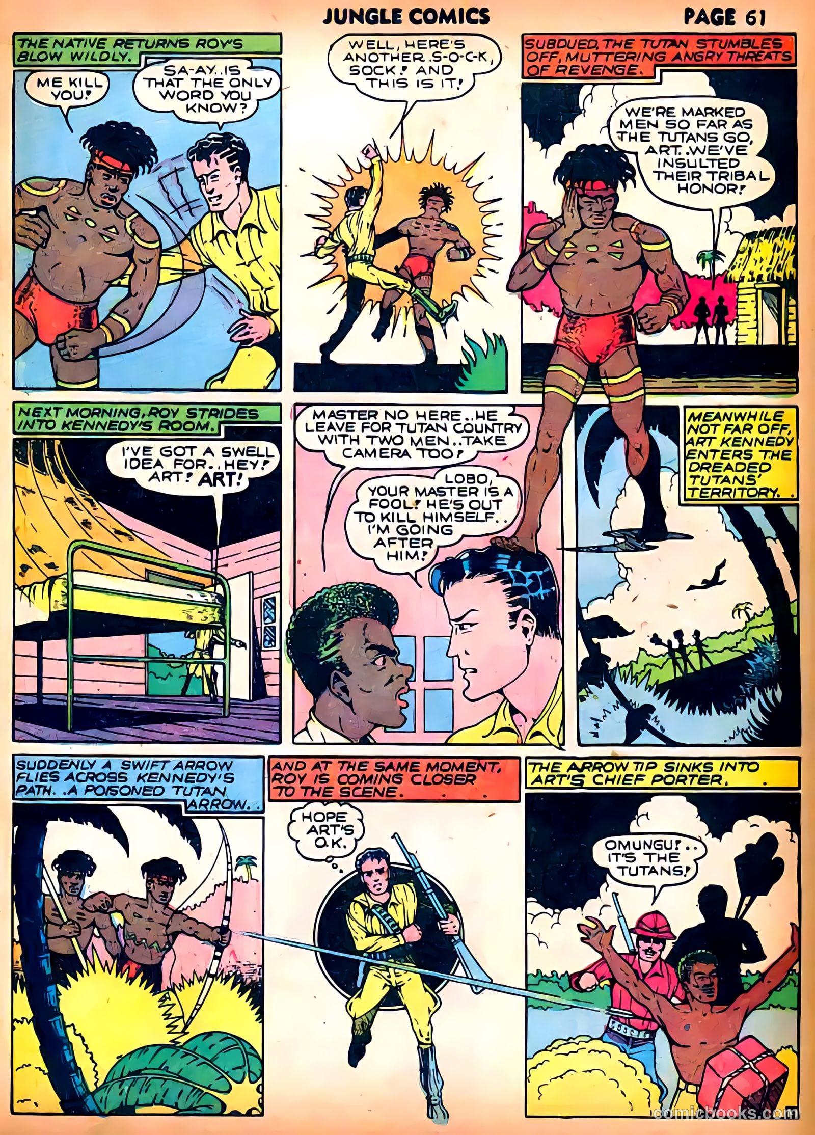 Jungle Comics #21 — page 63 of 68