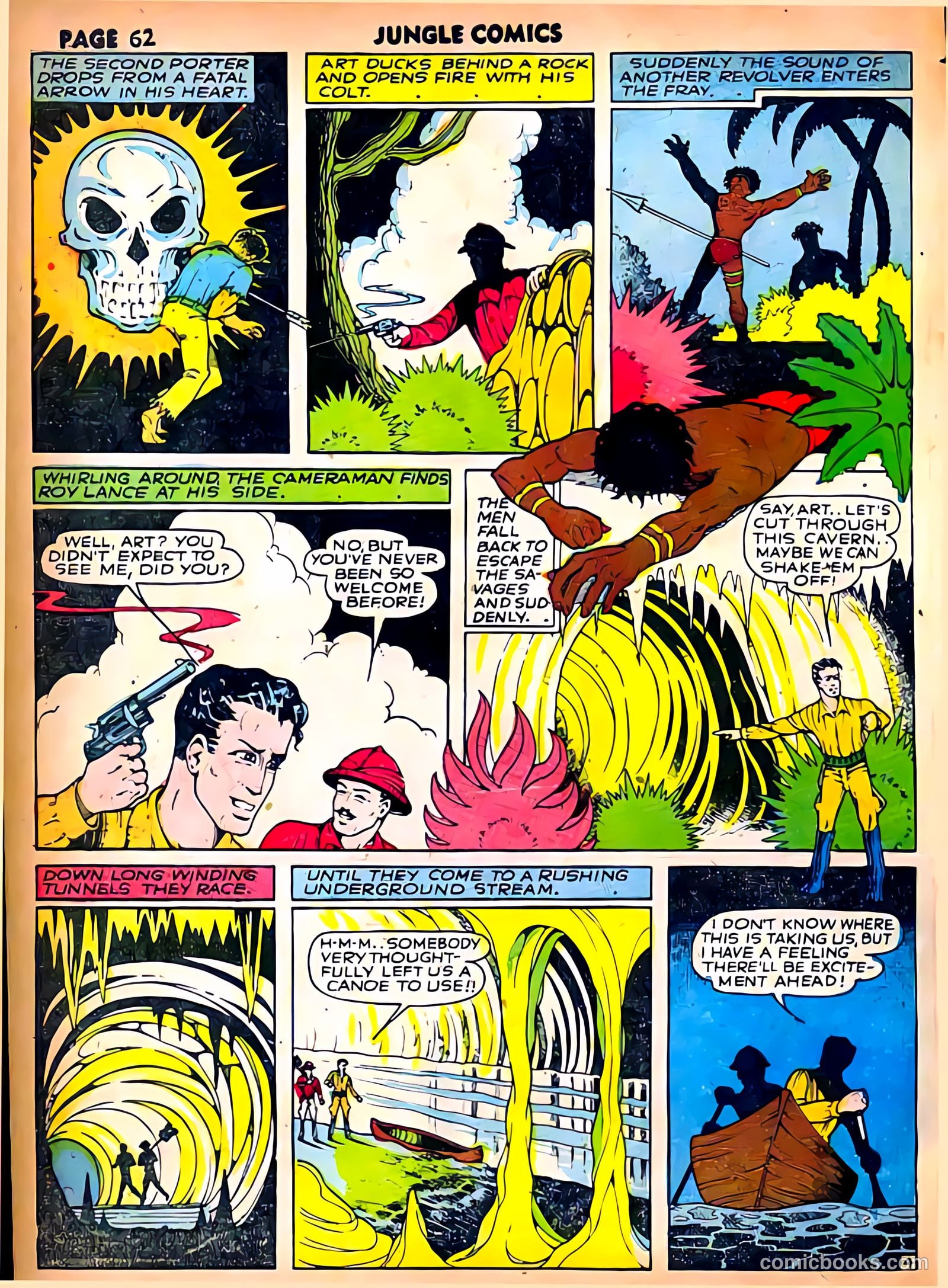 Jungle Comics #21 — page 64 of 68
