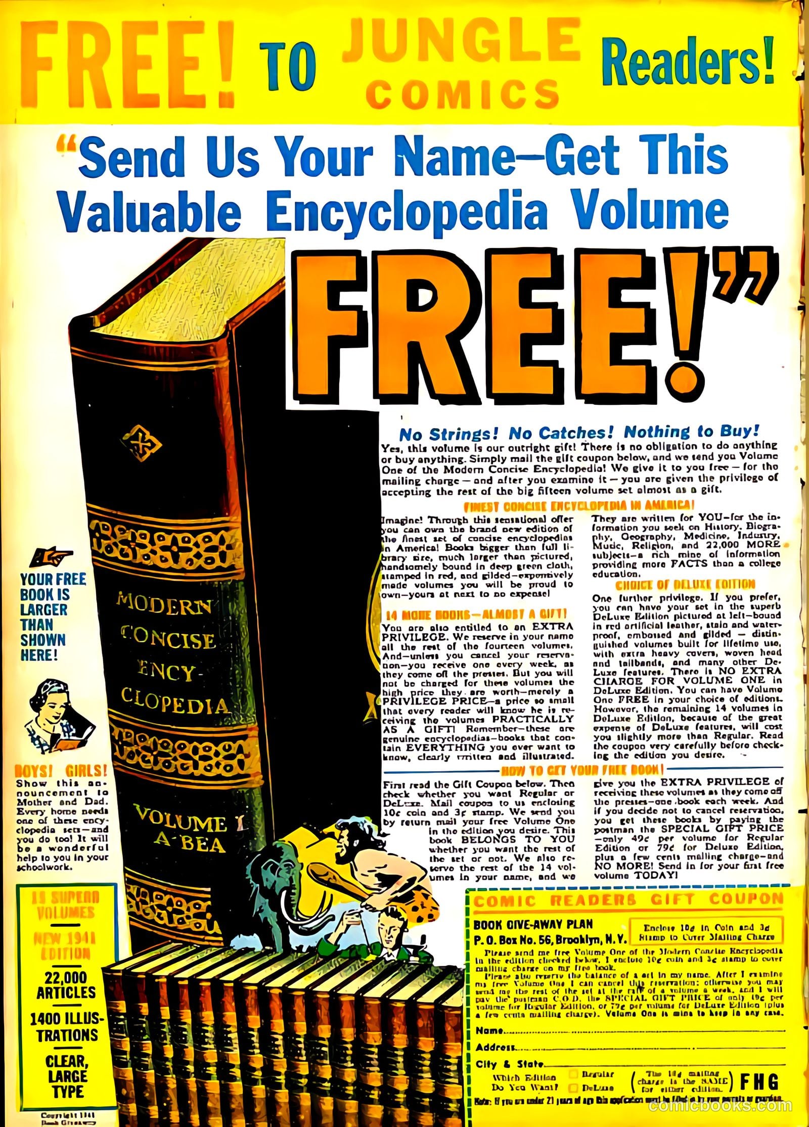 Jungle Comics #21 — page 68 of 68