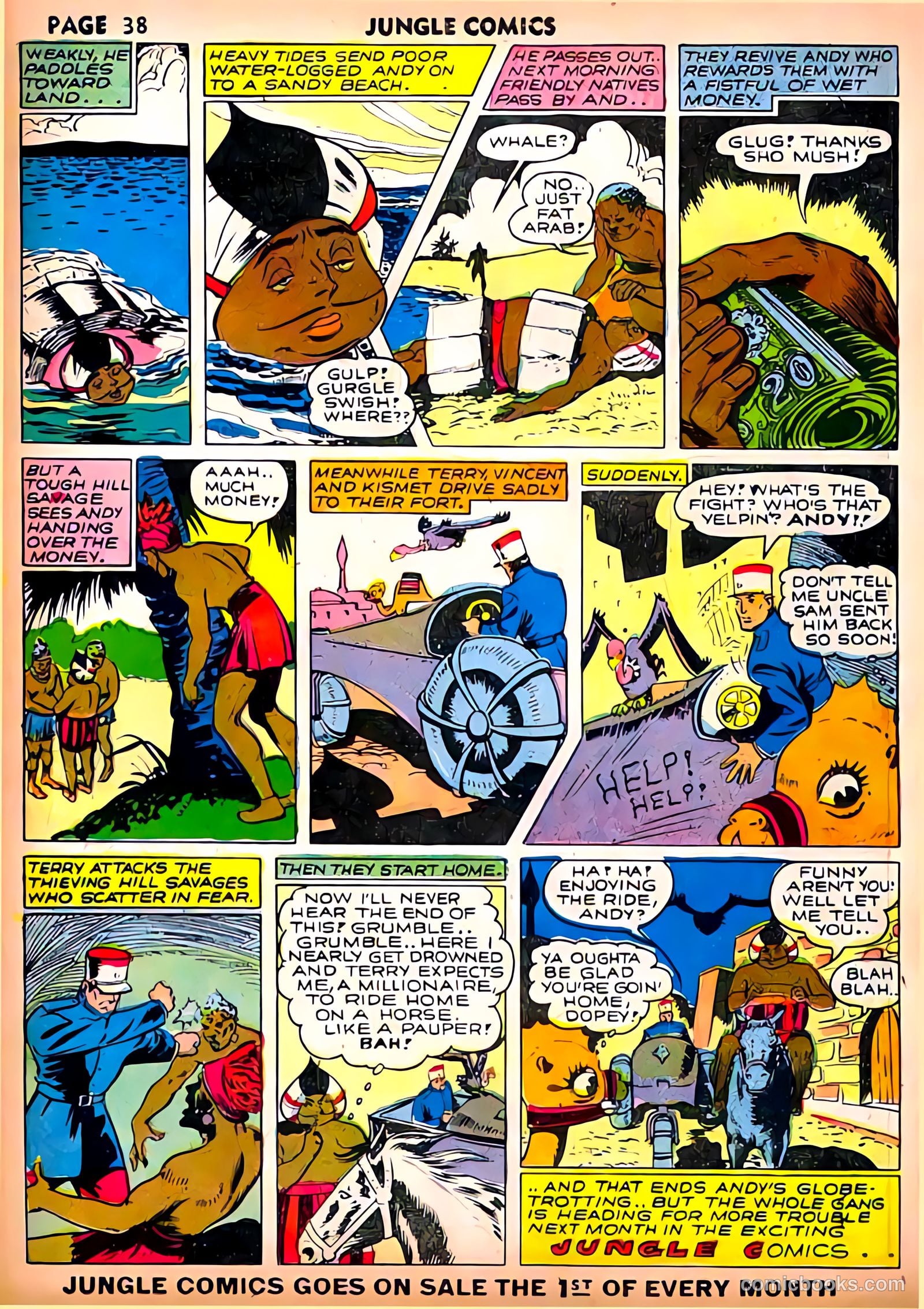 Jungle Comics #22 — page 40 of 68