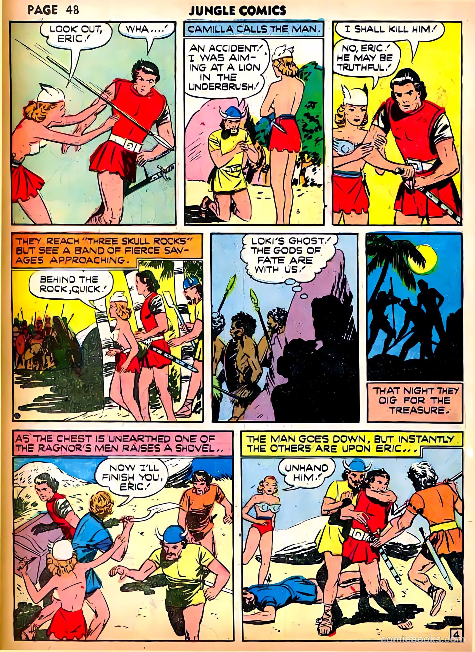 Jungle Comics #22 — page 50 of 68