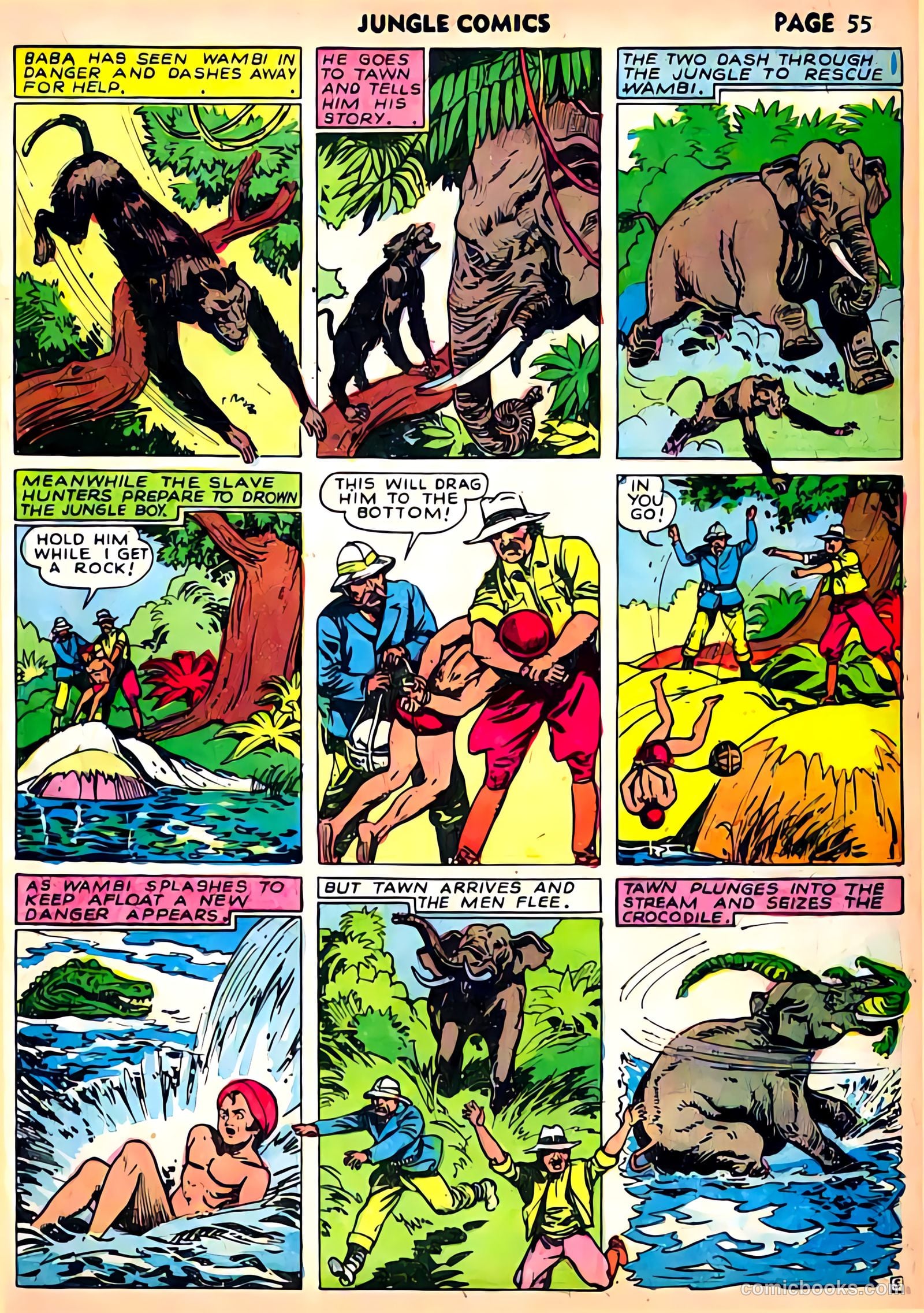 Jungle Comics #22 — page 57 of 68