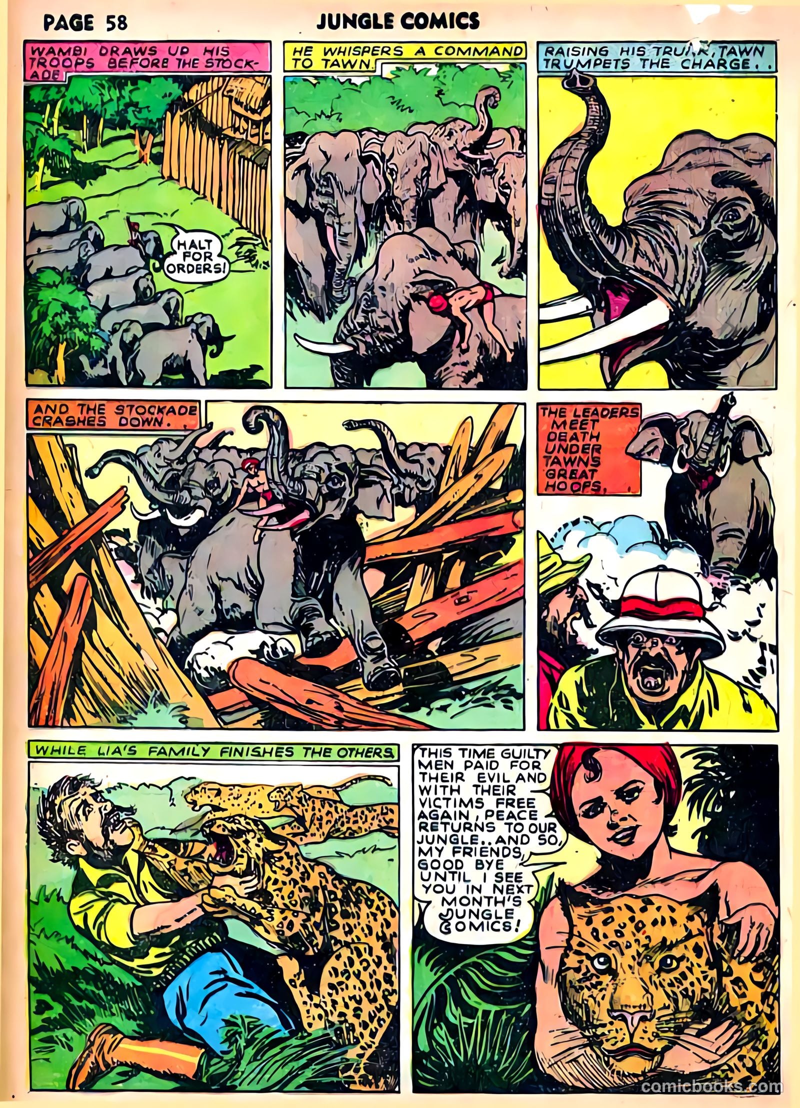 Jungle Comics #22 — page 60 of 68