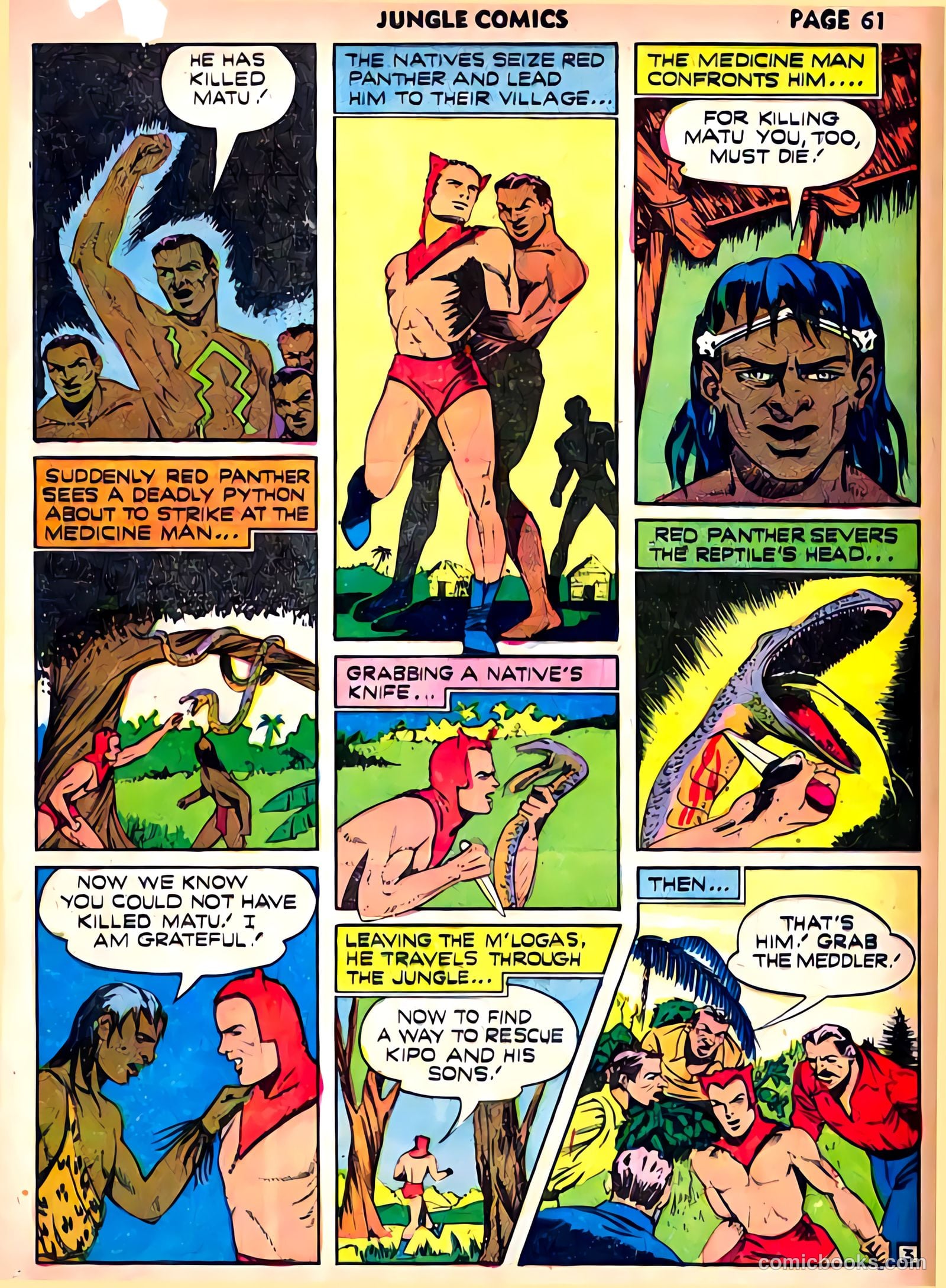 Jungle Comics #22 — page 63 of 68