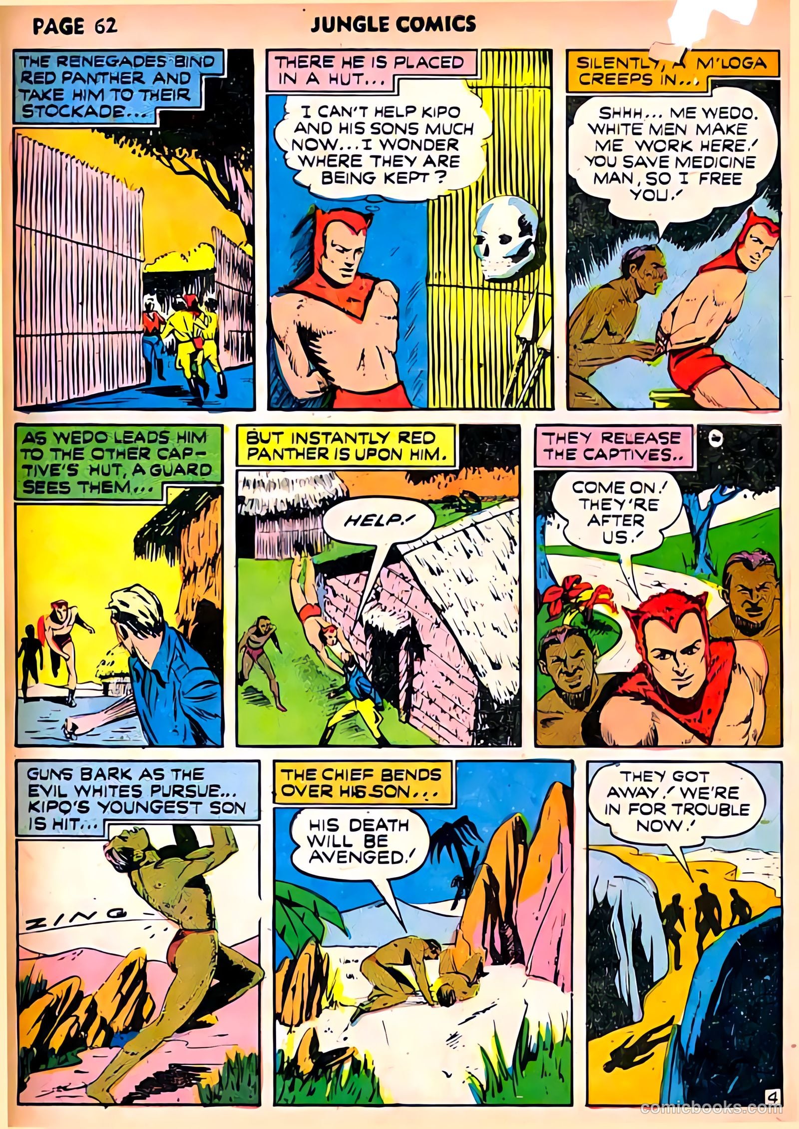 Jungle Comics #22 — page 64 of 68
