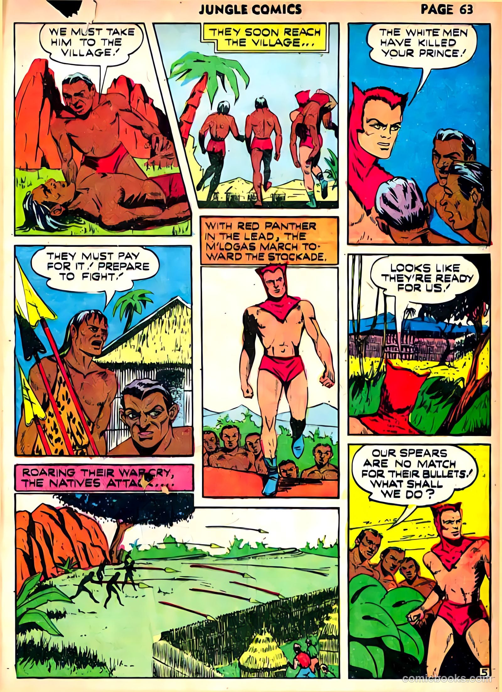 Jungle Comics #22 — page 65 of 68