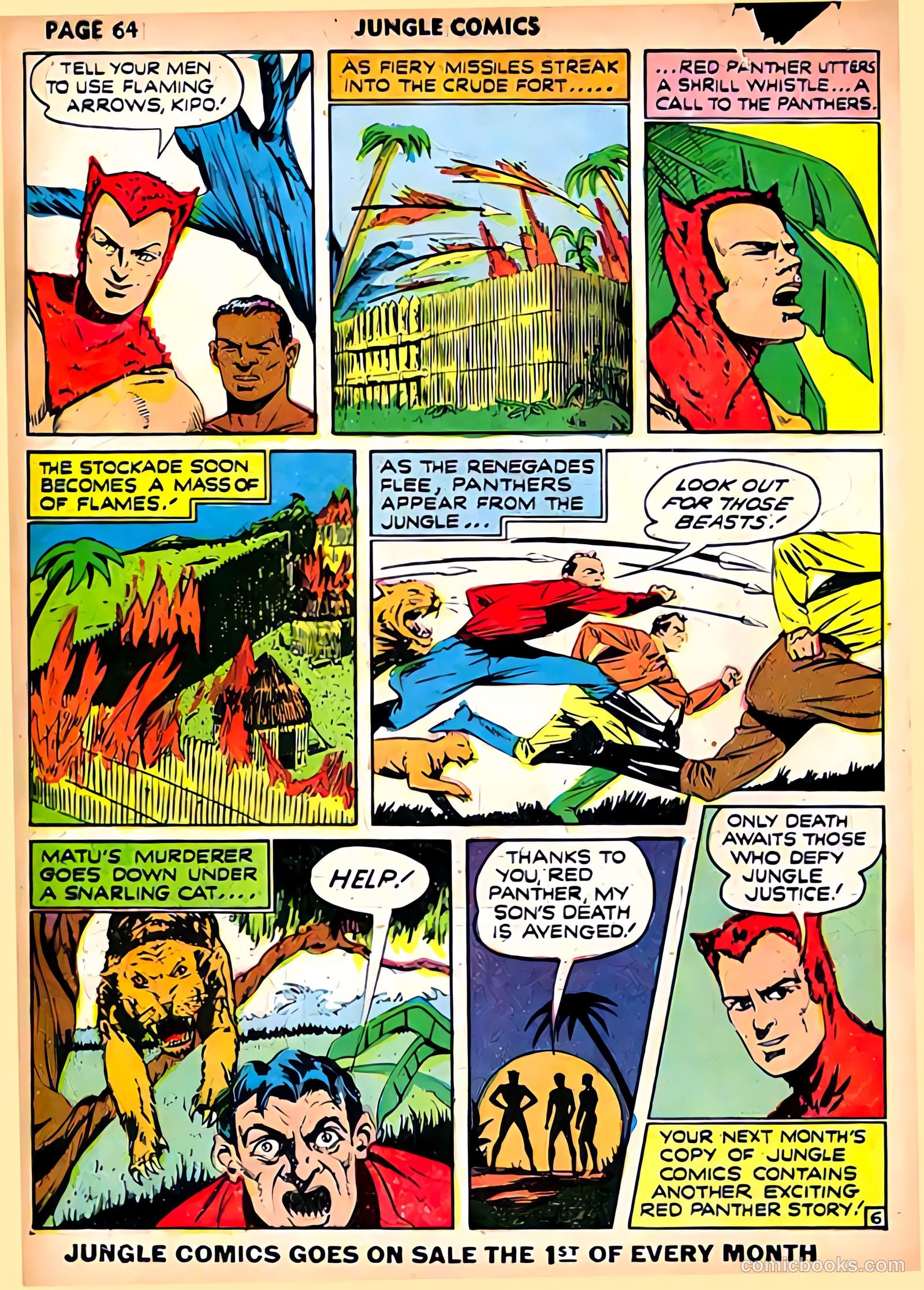 Jungle Comics #22 — page 66 of 68