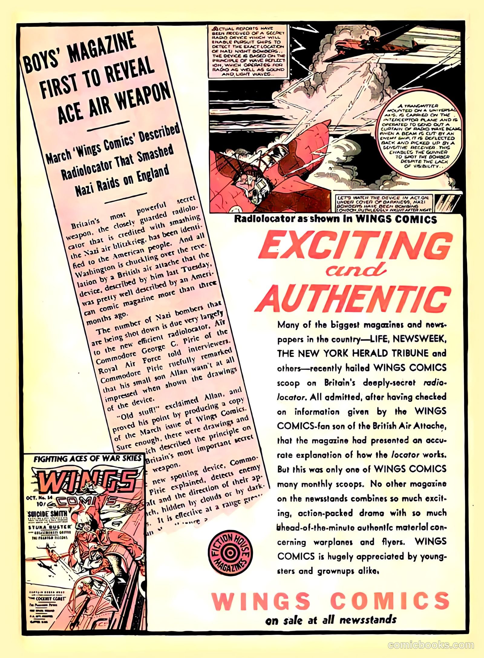 Jungle Comics #22 — page 68 of 68