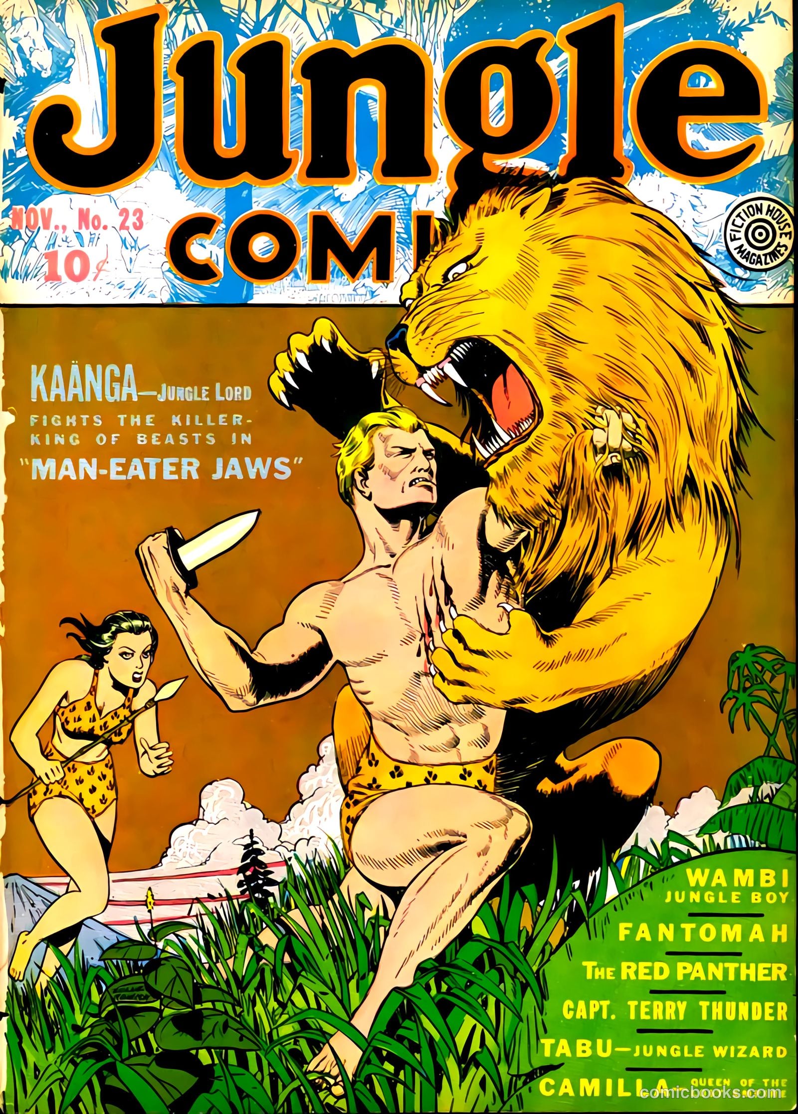Jungle Comics #23 — page 1 of 70