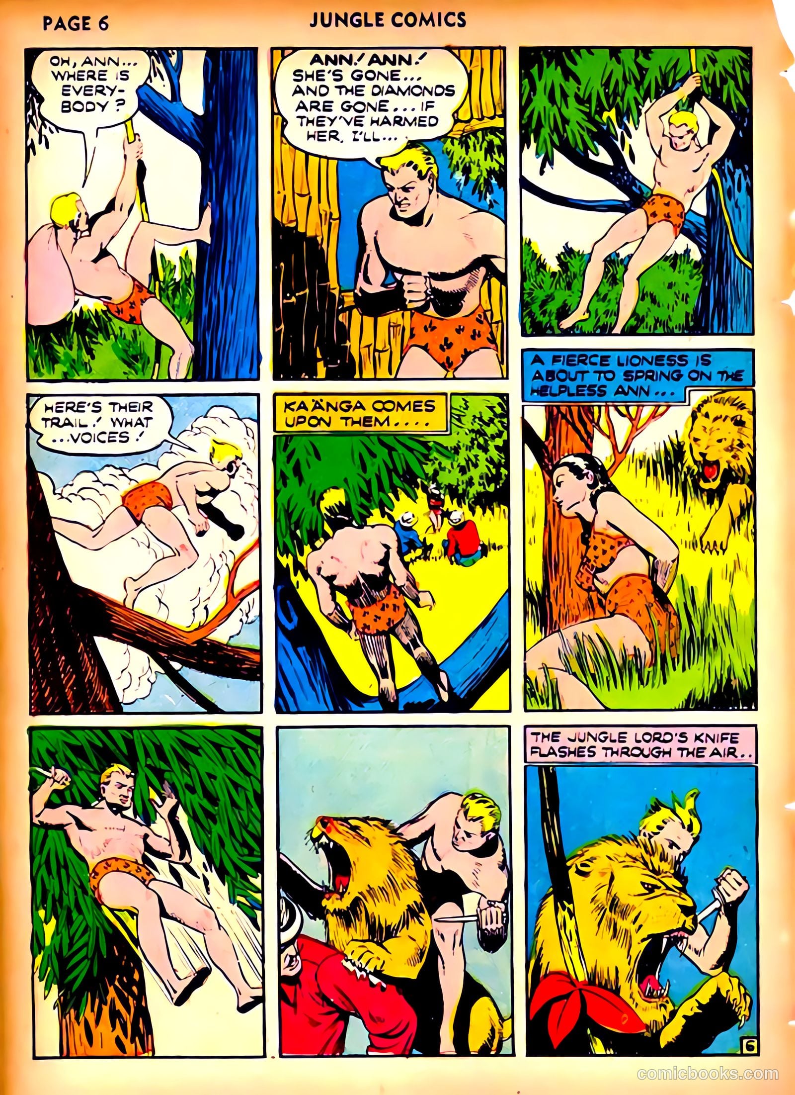 Jungle Comics #23 — page 8 of 70