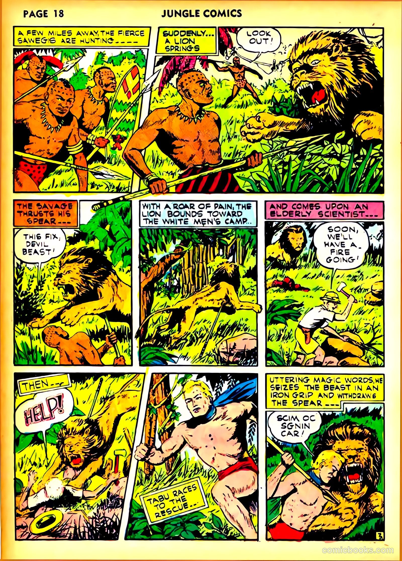 Jungle Comics #23 — page 22 of 70