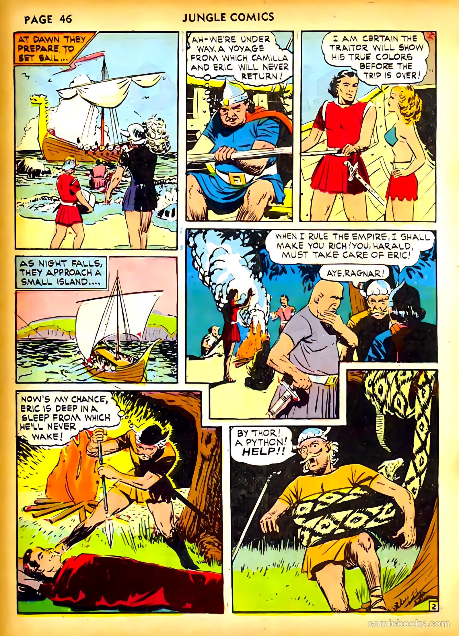 Jungle Comics #23 — page 50 of 70