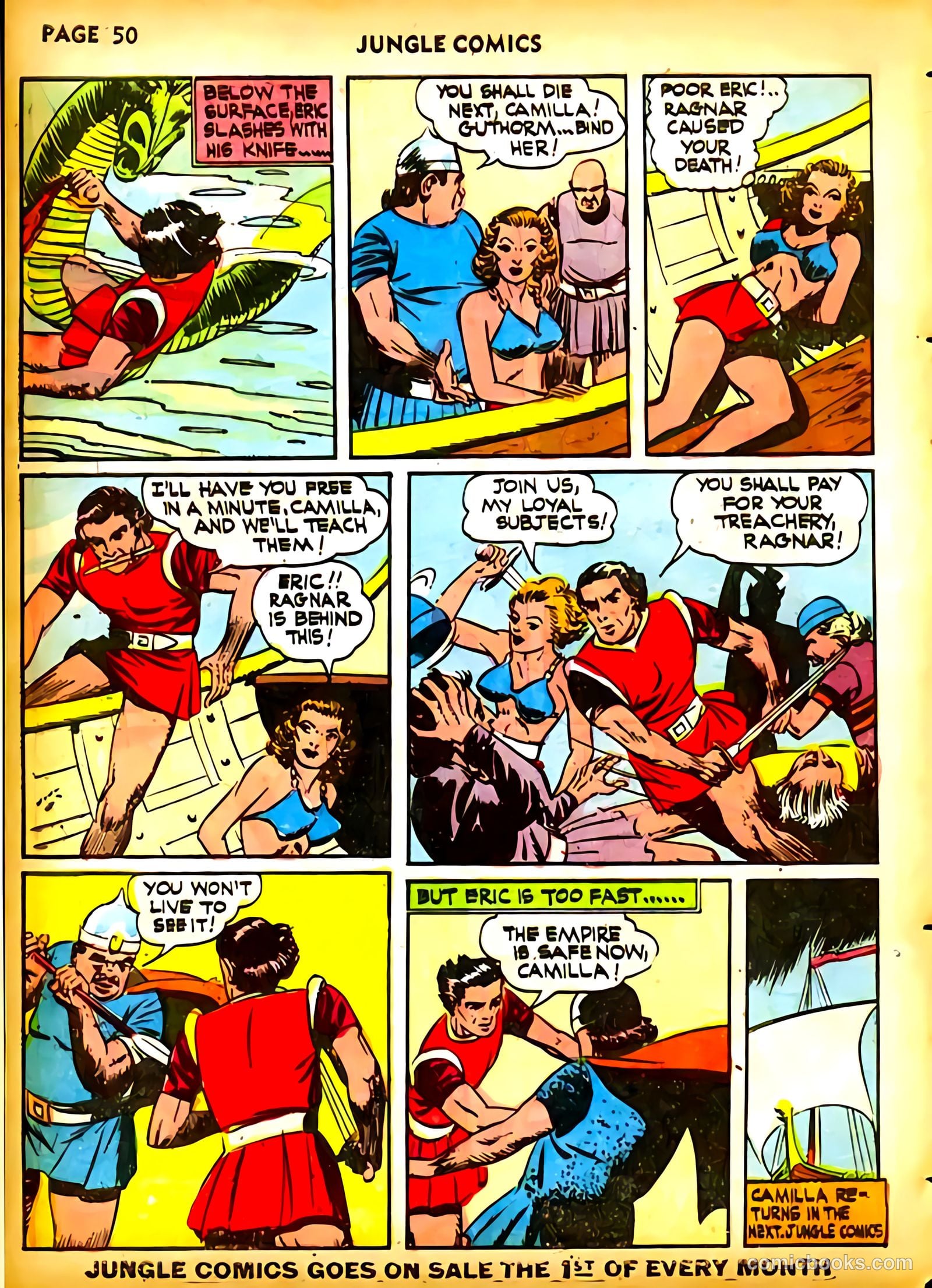 Jungle Comics #23 — page 54 of 70