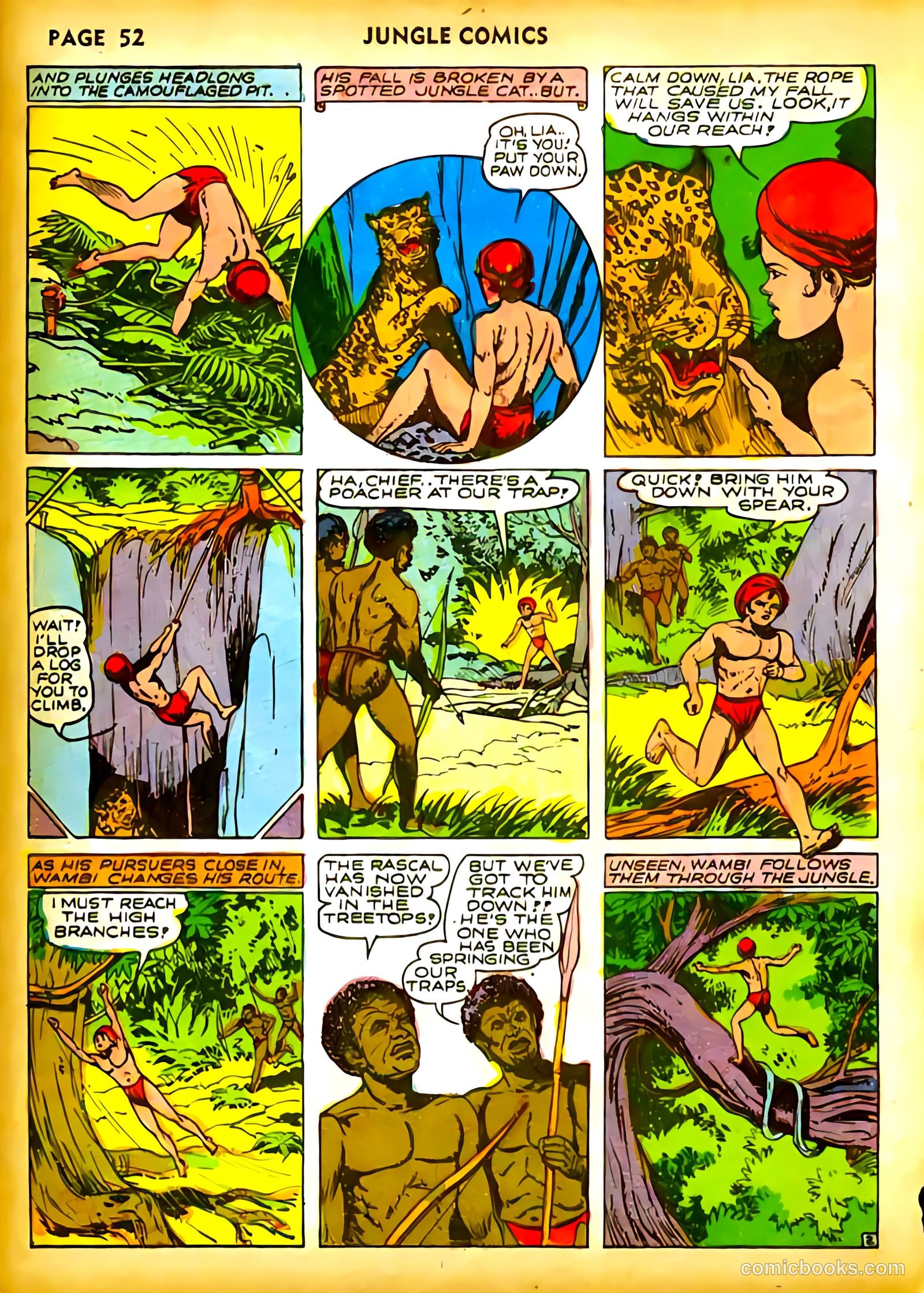 Jungle Comics #23 — page 56 of 70