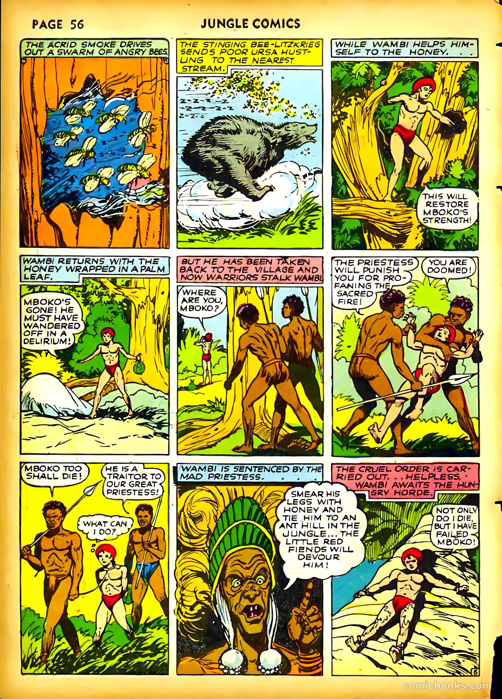 Jungle Comics #23 — page 60 of 70