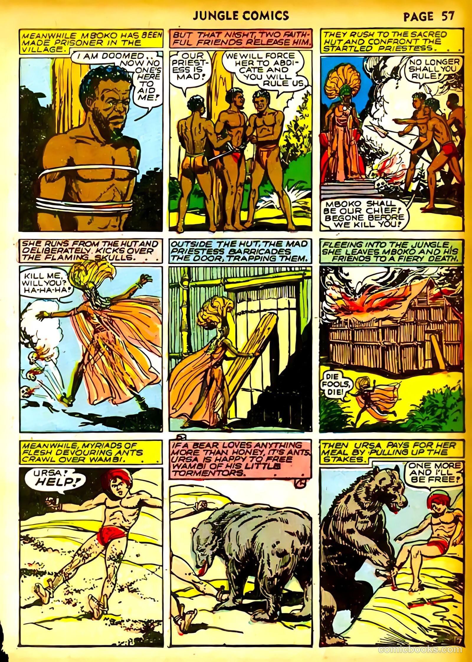 Jungle Comics #23 — page 61 of 70