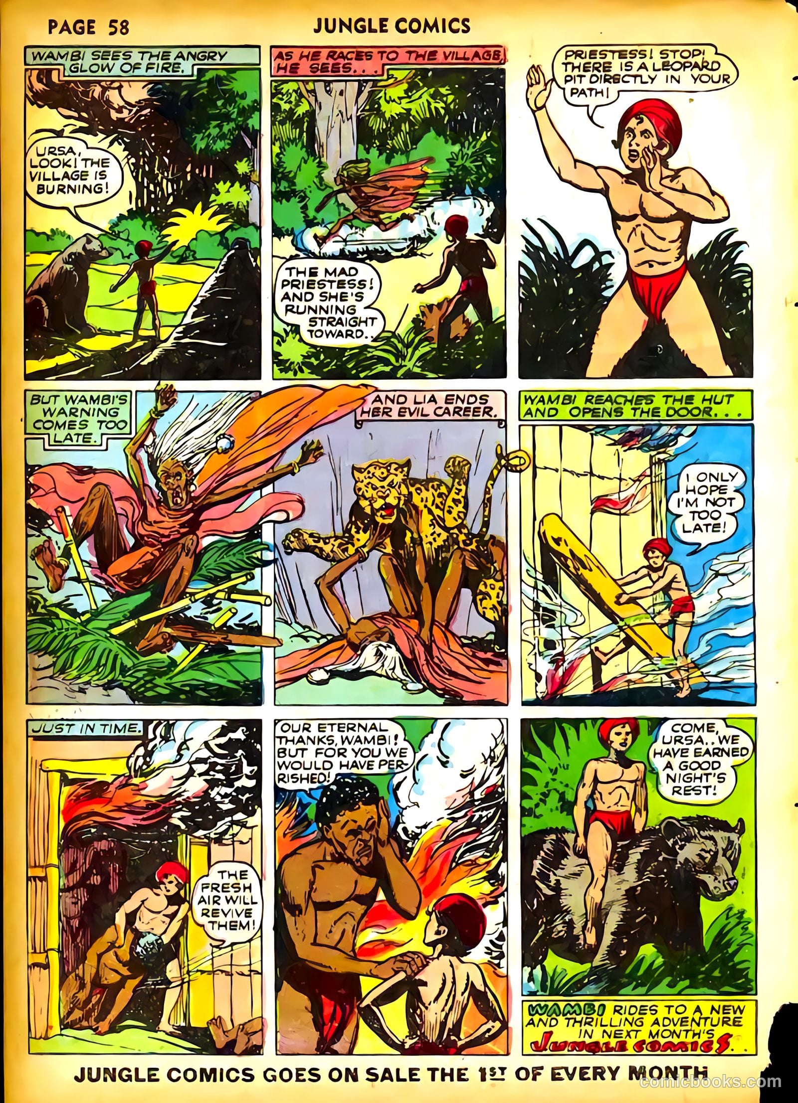 Jungle Comics #23 — page 62 of 70