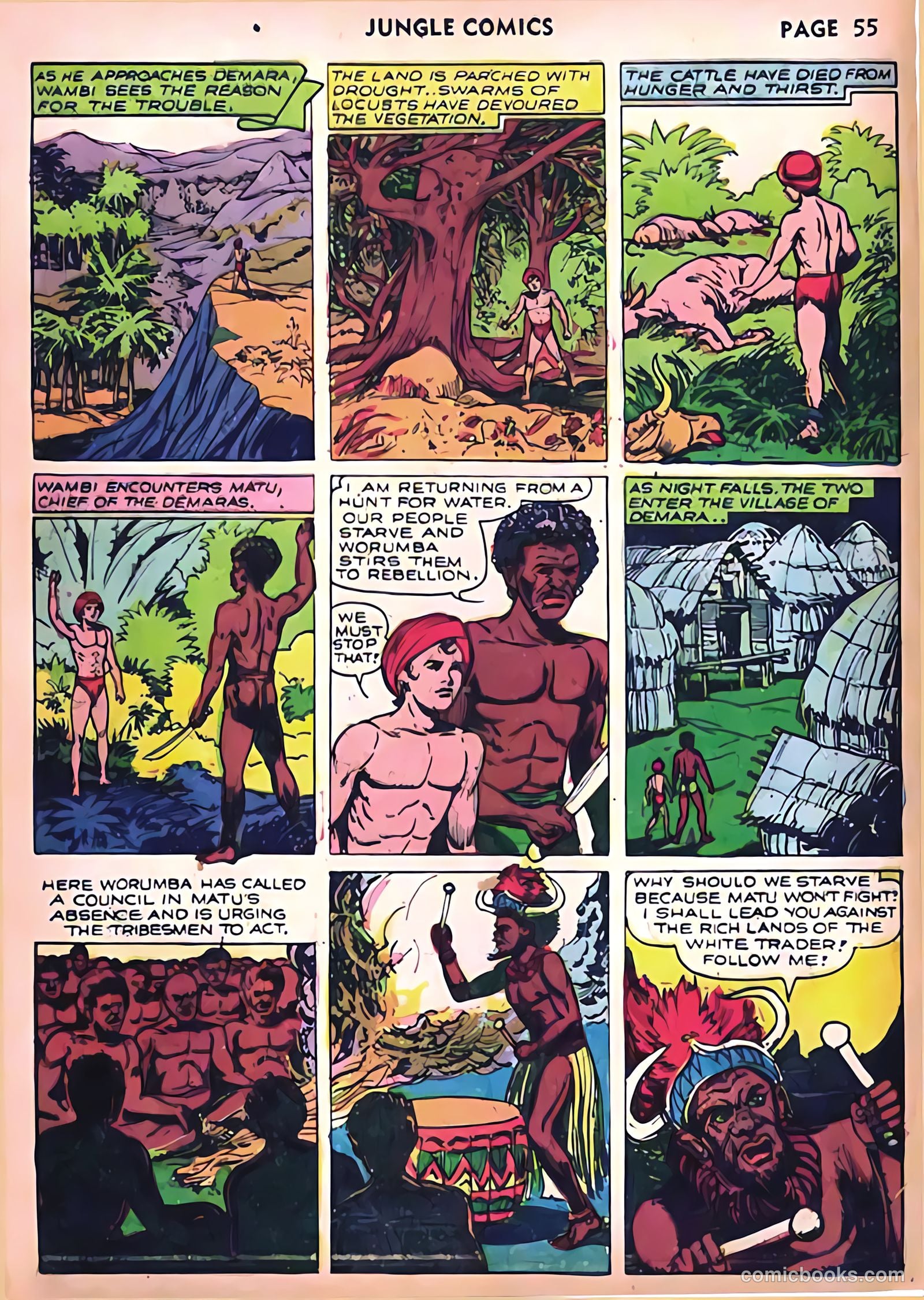 Jungle Comics #24 — page 57 of 68