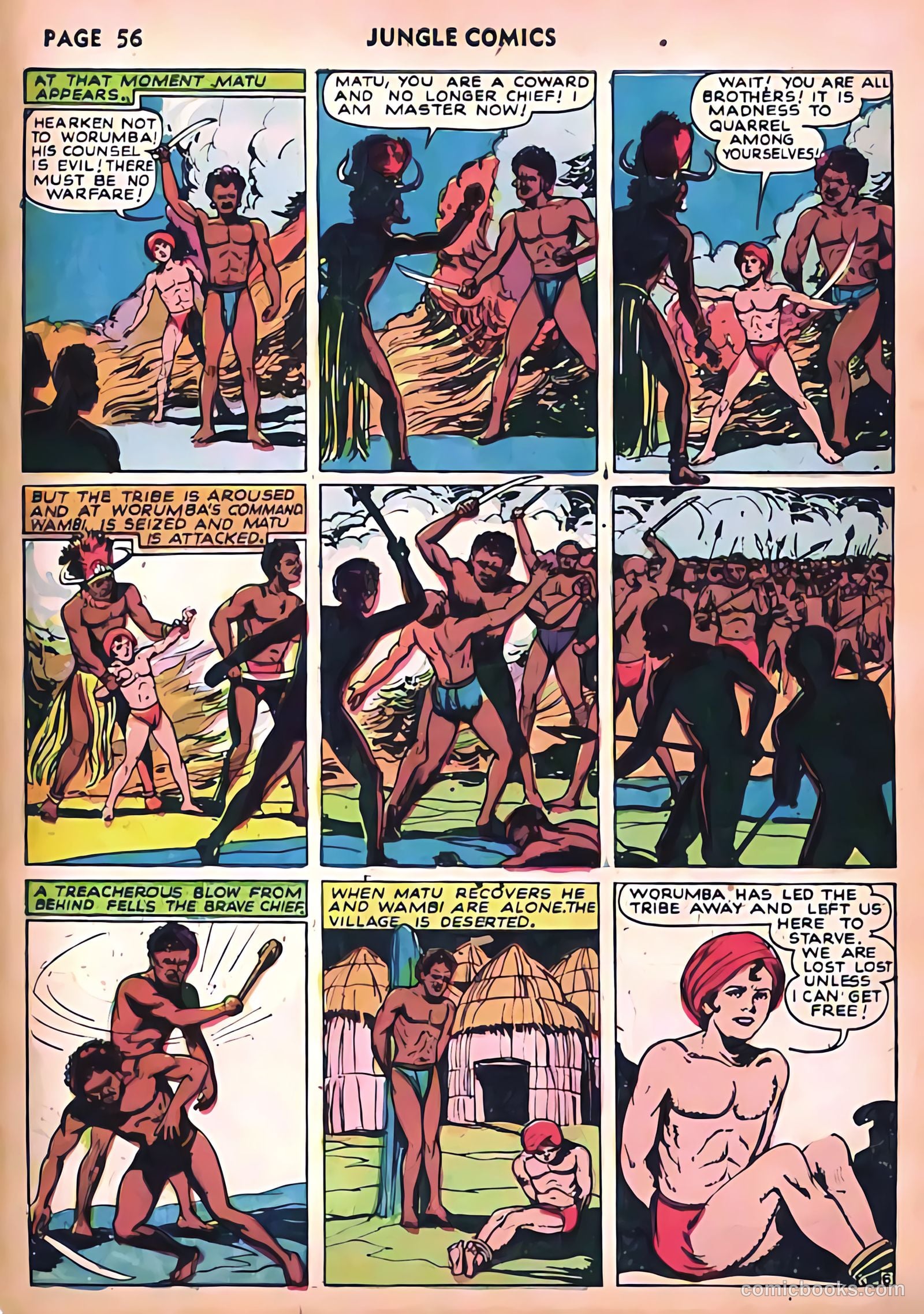 Jungle Comics #24 — page 58 of 68