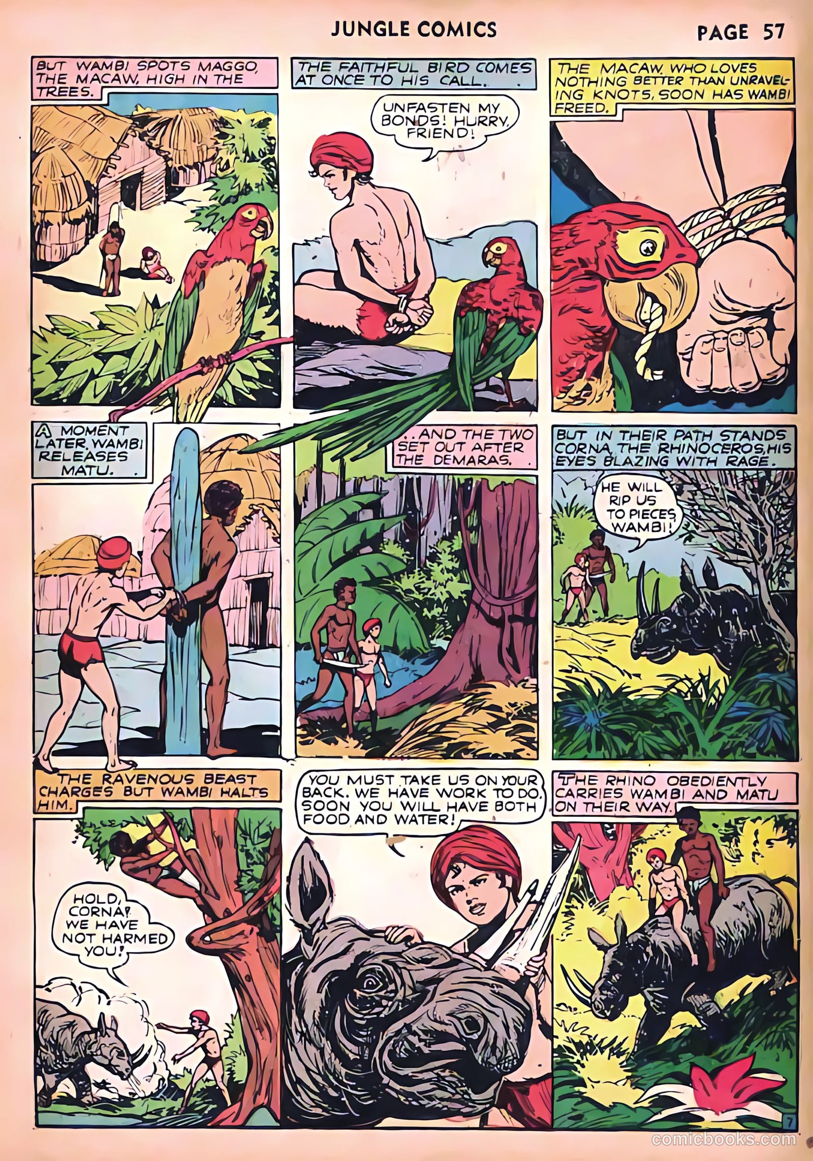 Jungle Comics #24 — page 59 of 68
